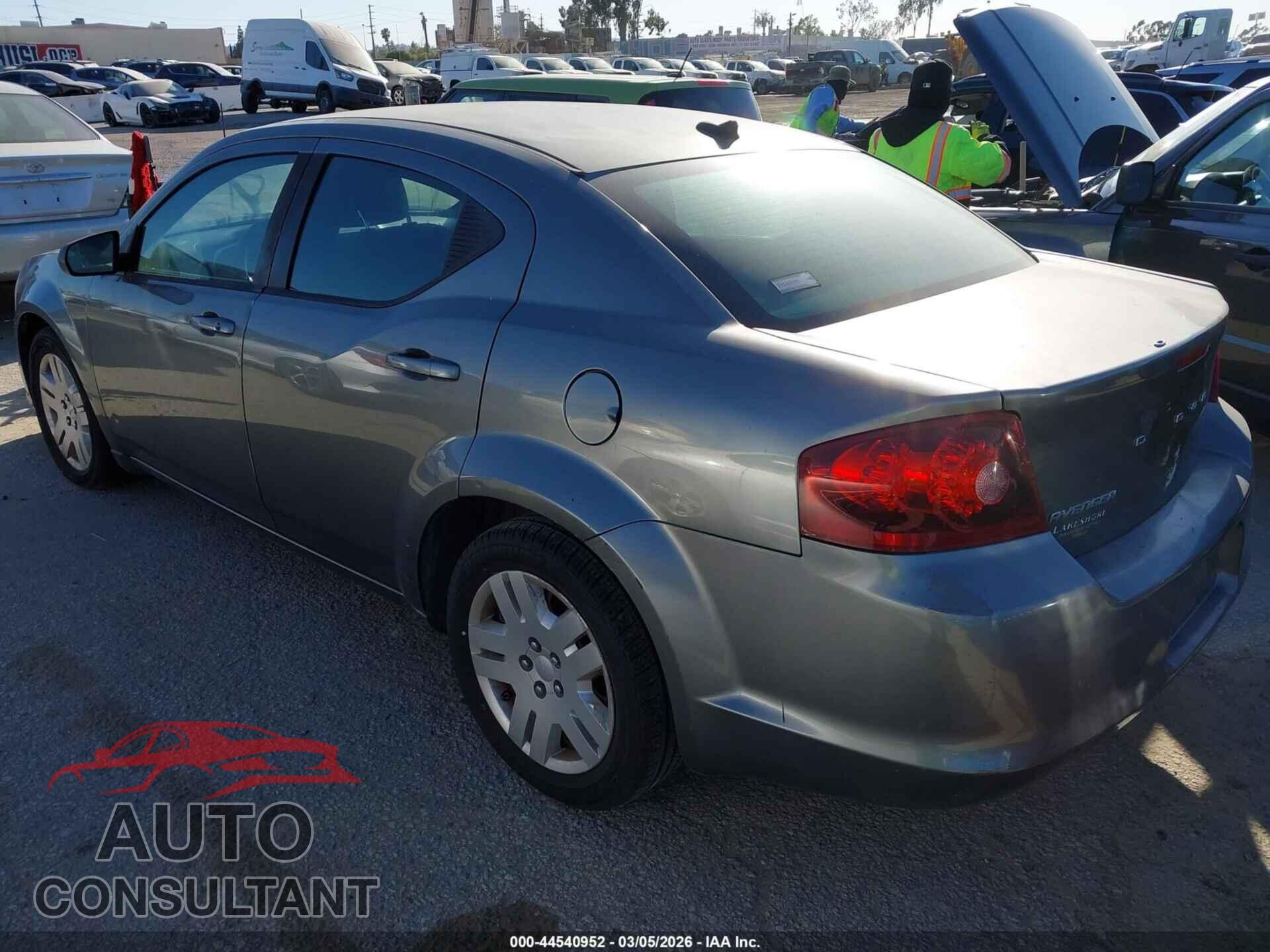 DODGE AVENGER 2012 - 1C3CDZAB4CN196994