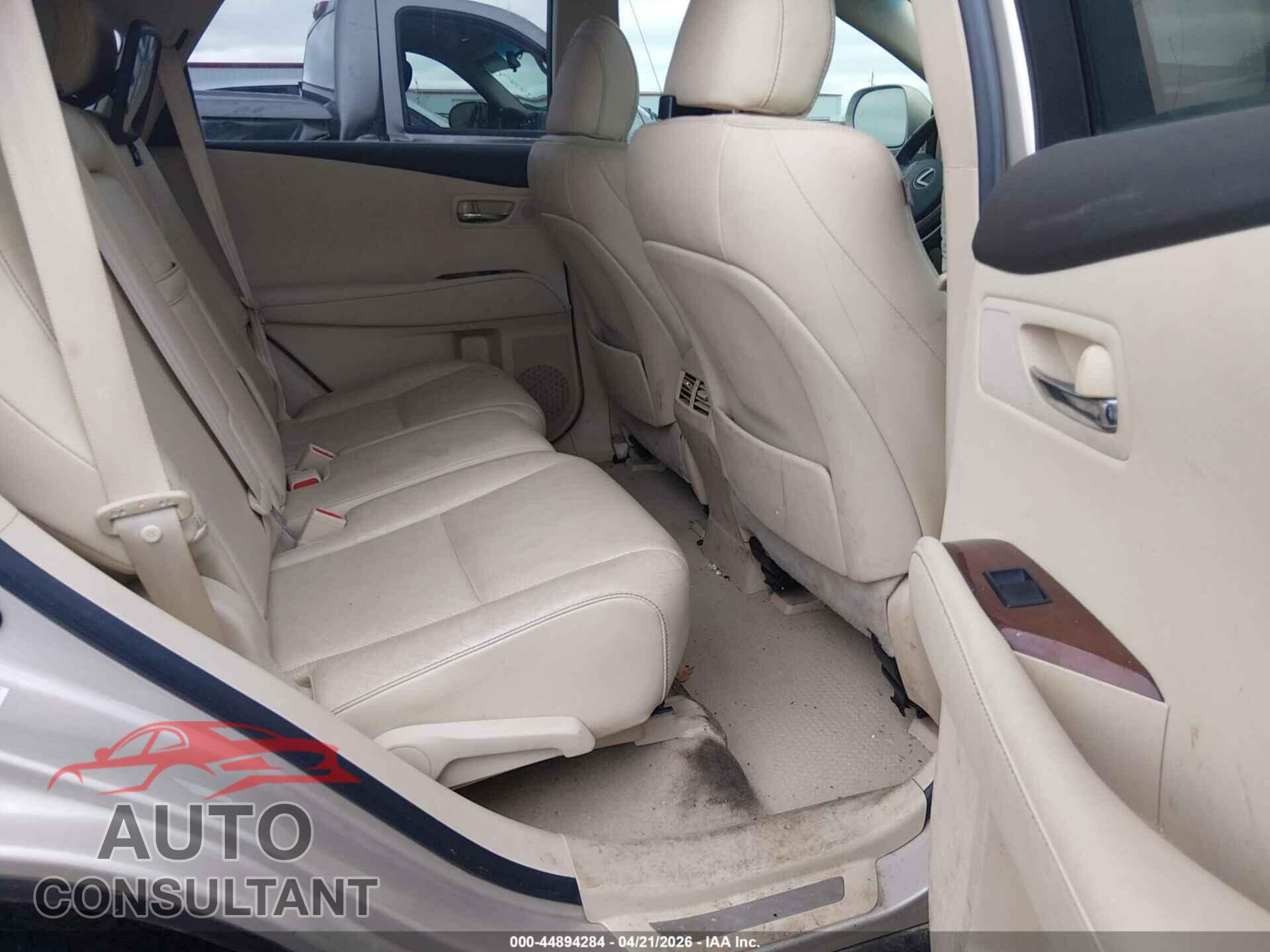 LEXUS RX 350 2015 - 2T2BK1BA4FC292955
