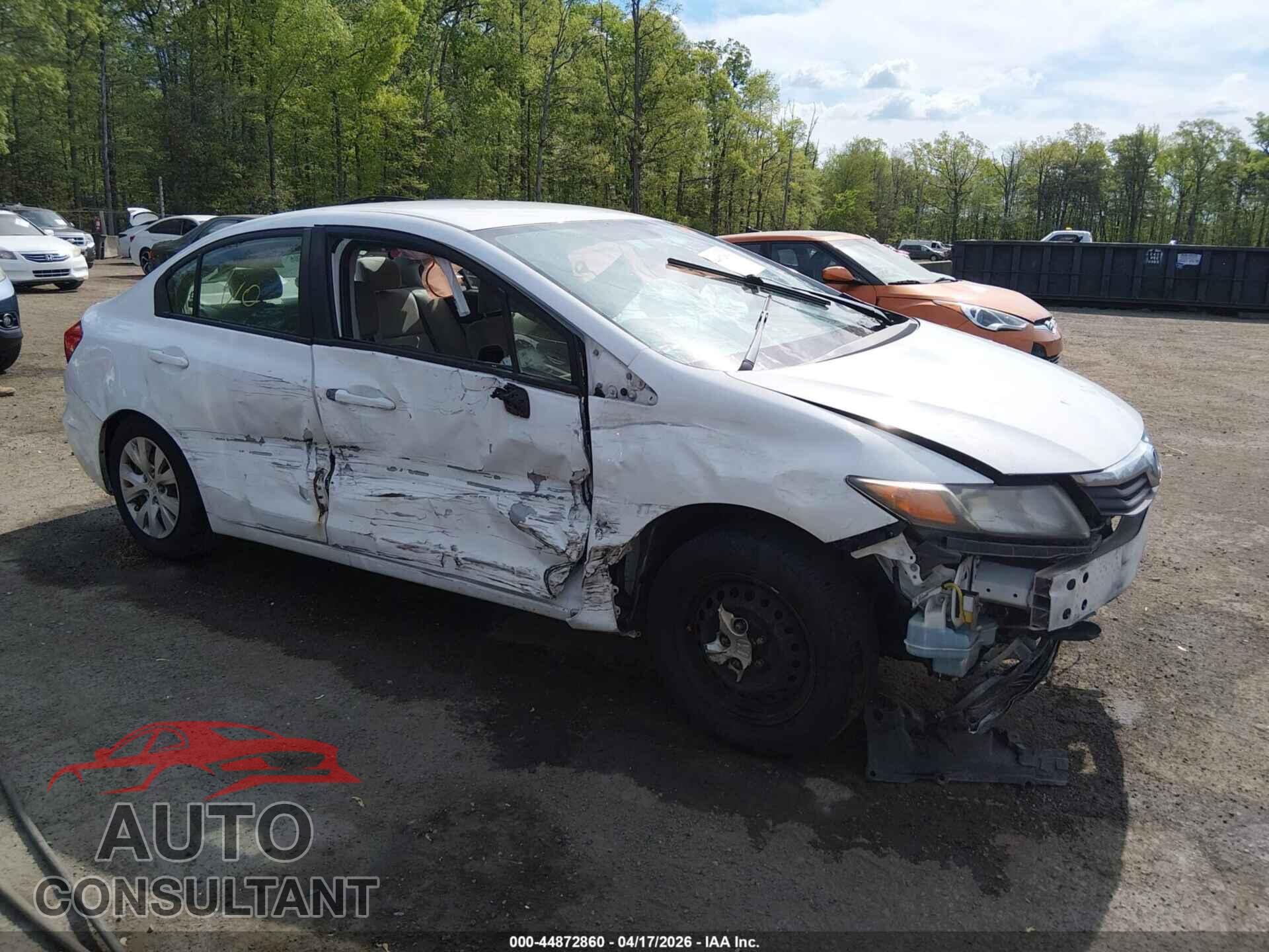 HONDA CIVIC 2012 - 19XFB2F59CE384729
