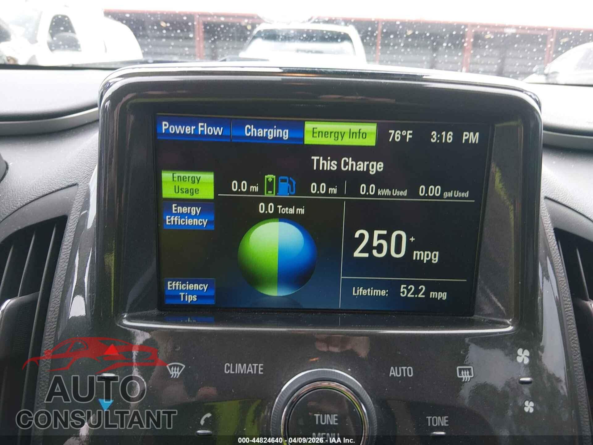 CHEVROLET VOLT 2013 - 1G1RB6E45DU137443