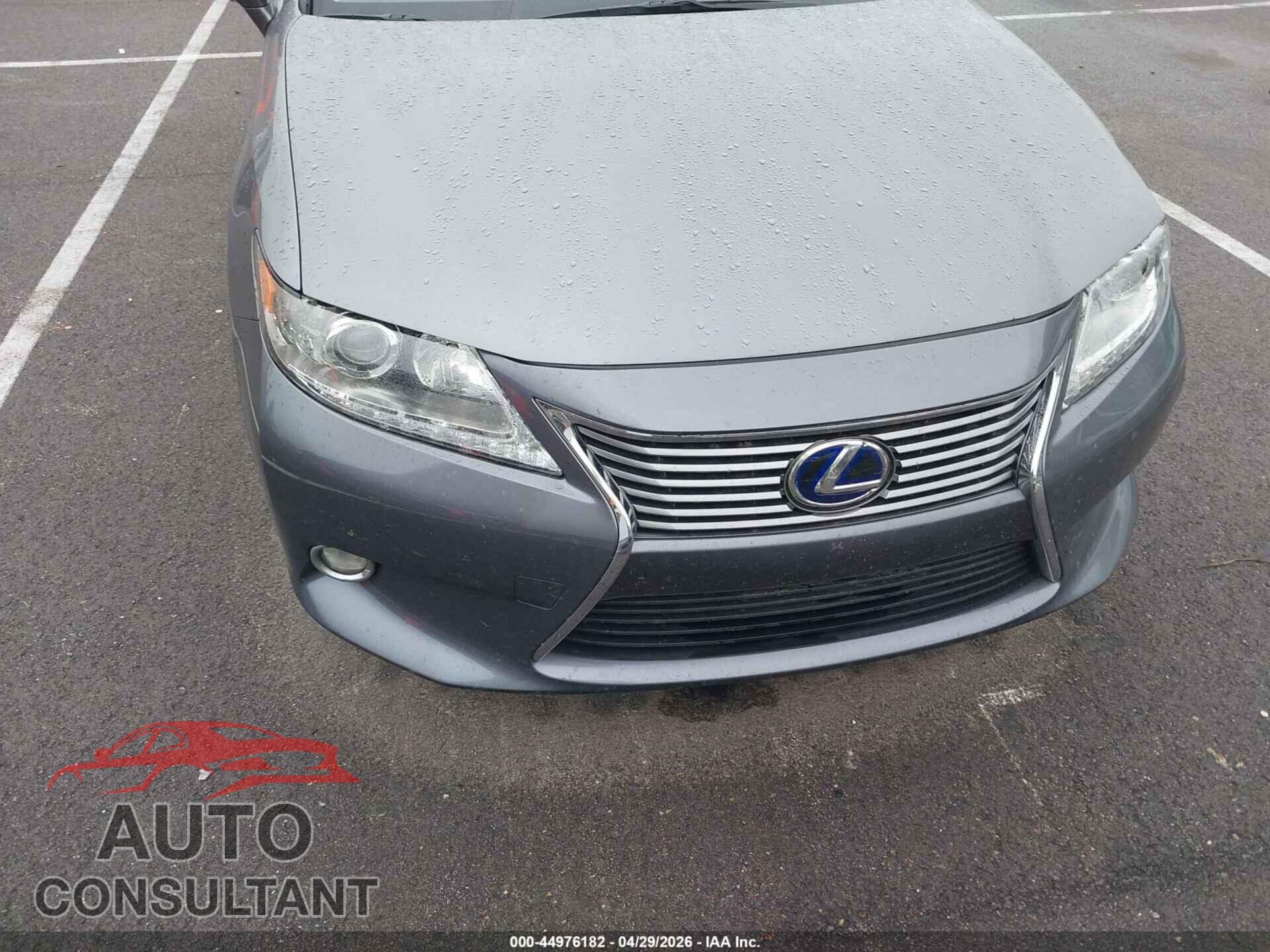 LEXUS ES 300H 2014 - JTHBW1GG4E2046926