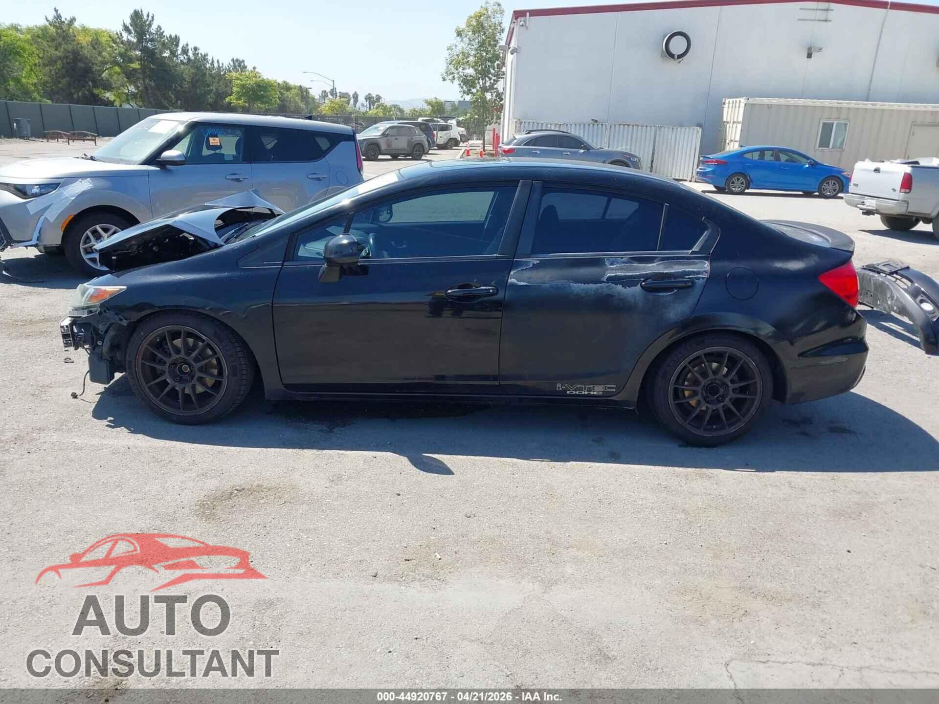 HONDA CIVIC 2012 - 2HGFB6E57CH704712