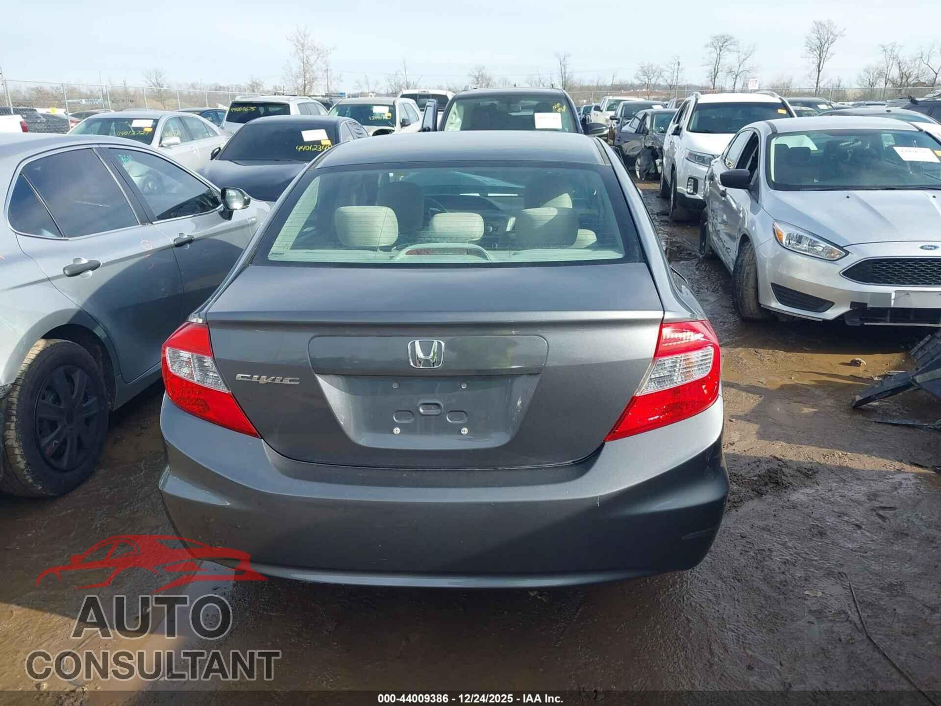 HONDA CIVIC 2012 - 19XFB2F58CE031348