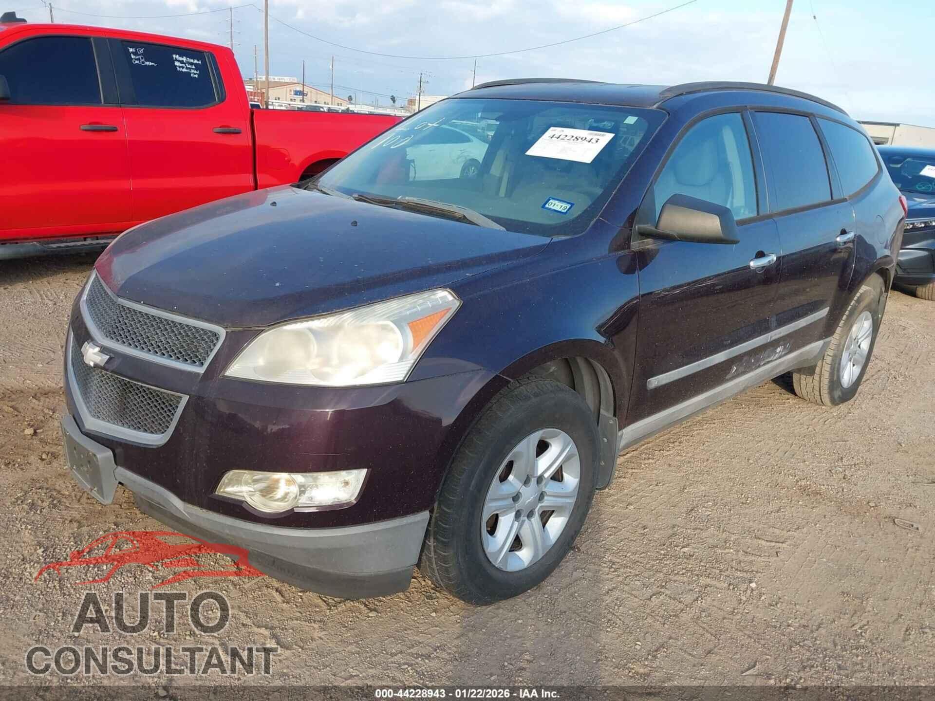 CHEVROLET TRAVERSE 2010 - 1GNLREED8AS109153