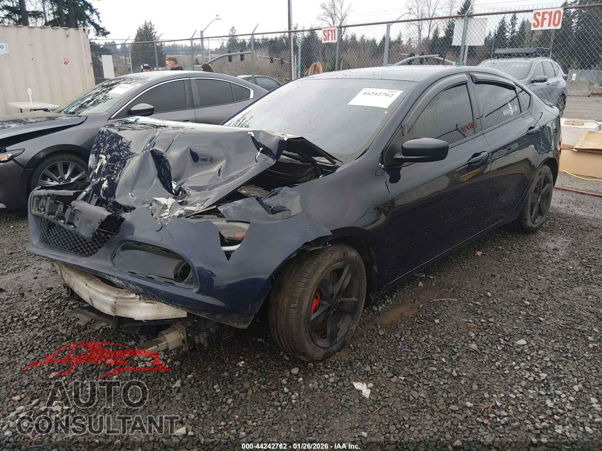 DODGE DART 2015 - 1C3CDFBB0FD200188