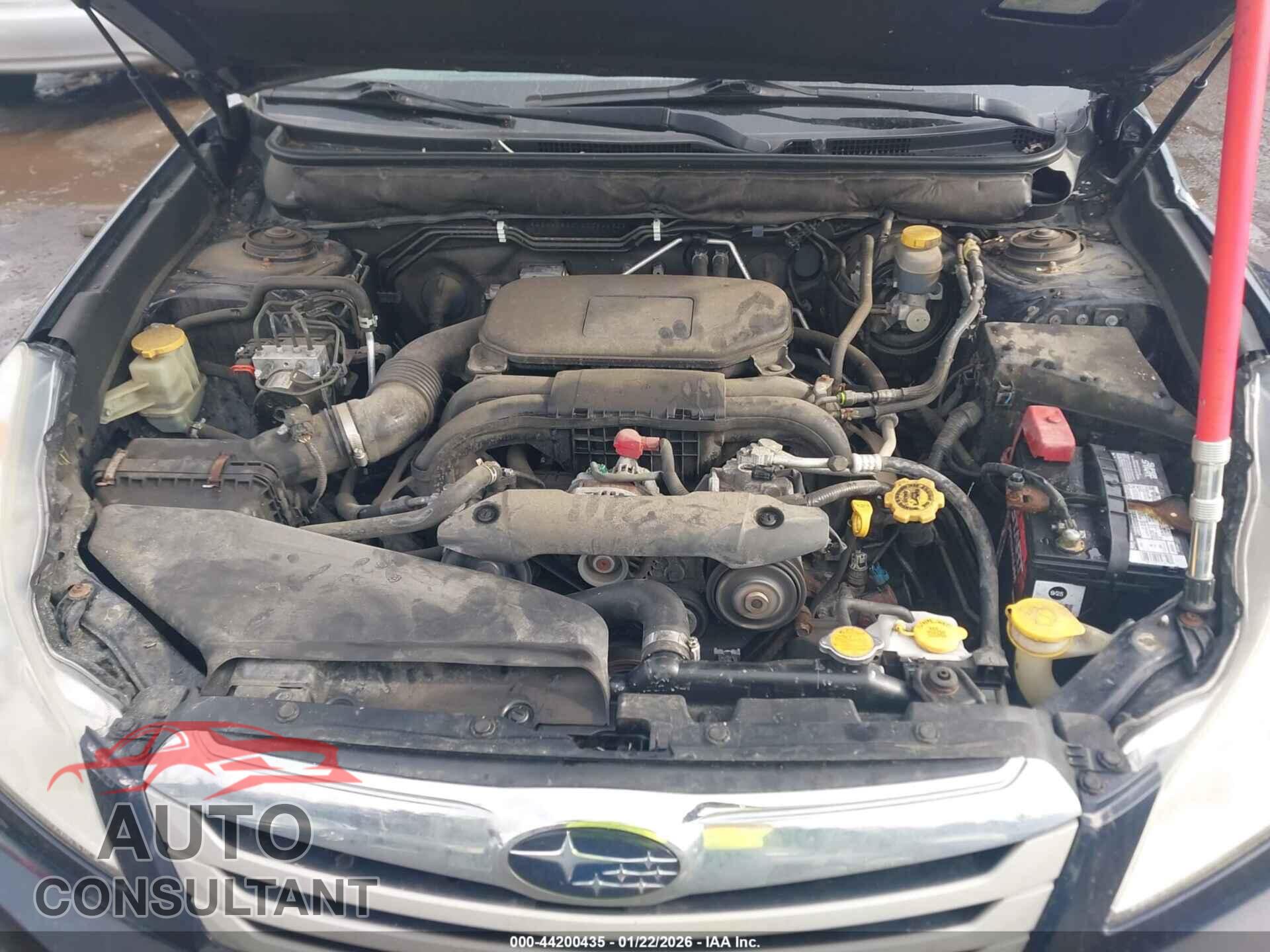 SUBARU OUTBACK 2012 - 4S4BRBAC1C3296082