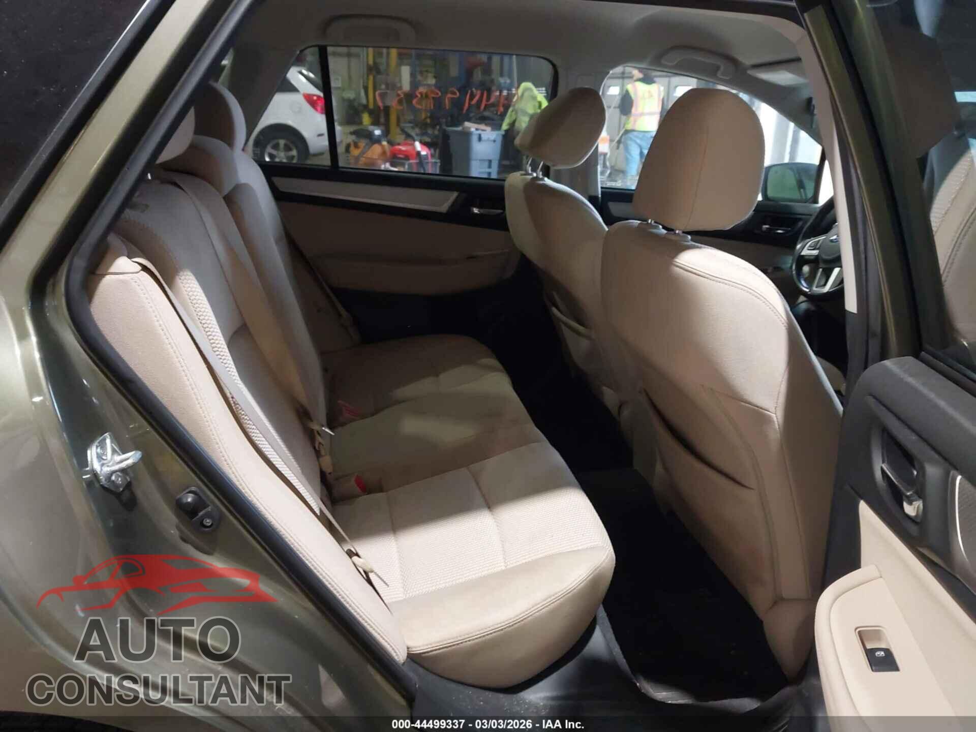 SUBARU OUTBACK 2015 - 4S4BSAFC8F3305694