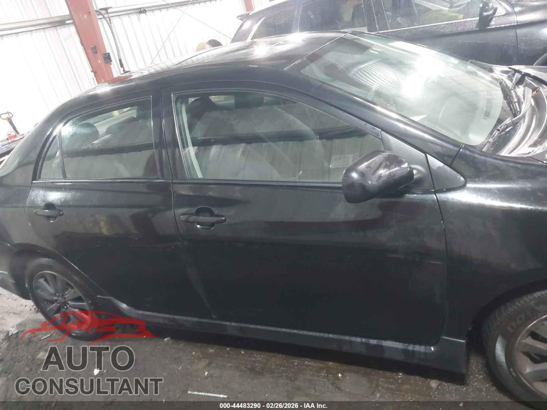 TOYOTA COROLLA 2009 - 2T1BU40E89C174630
