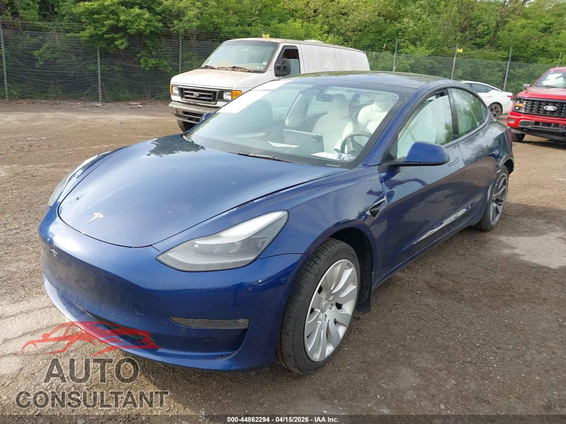 TESLA MODEL 3 2022 - 5YJ3E1EB7NF320326