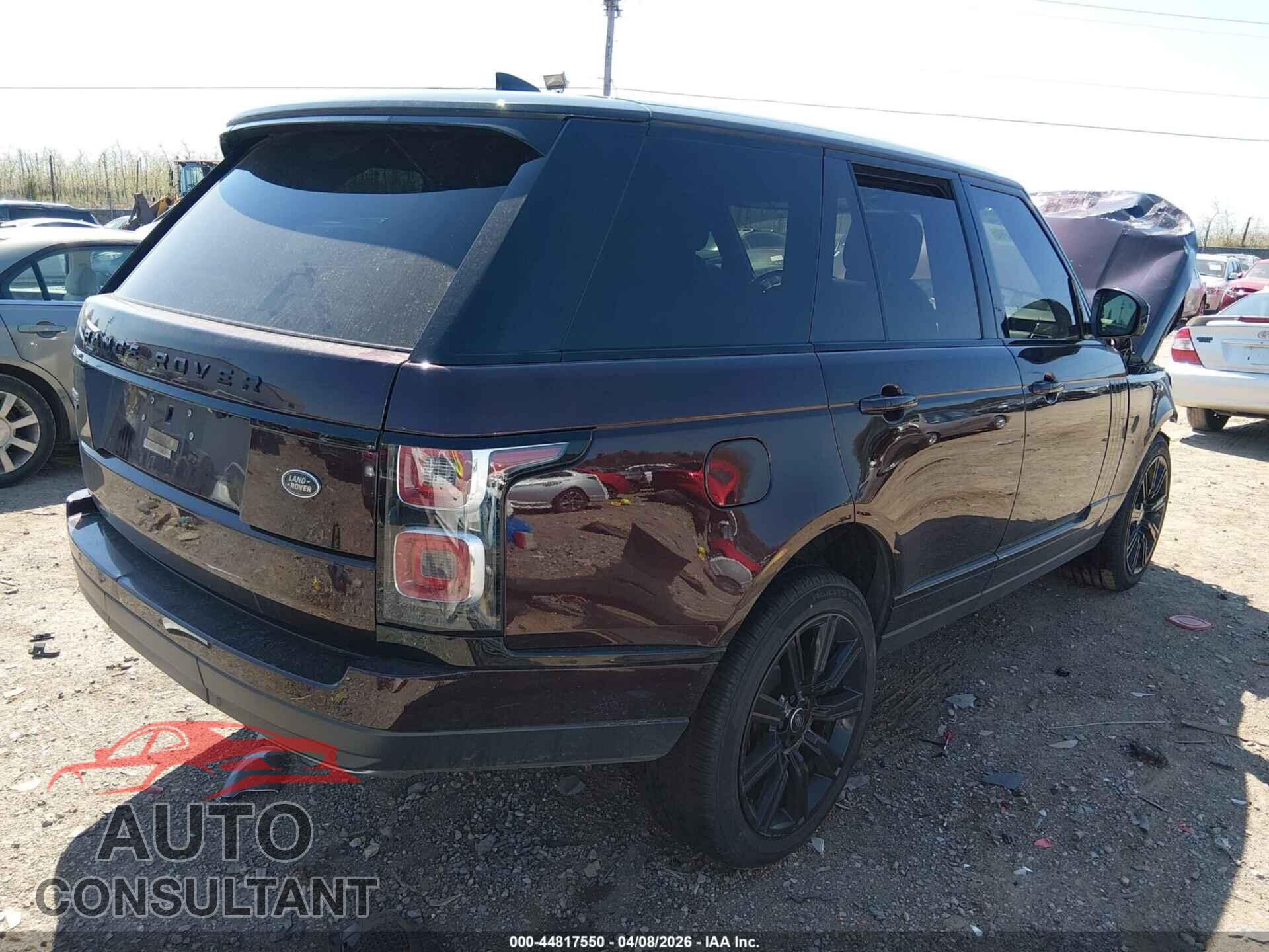 LAND ROVER RANGE ROVER 2020 - SALGS2RU2LA580045