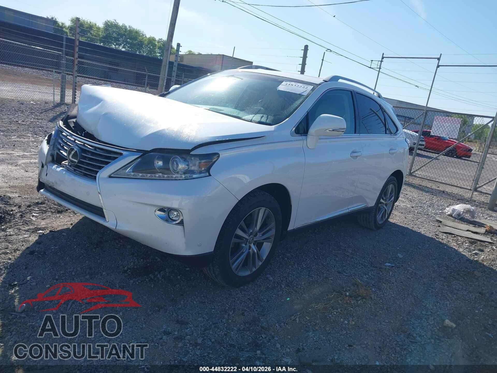 LEXUS RX 350 2015 - 2T2ZK1BA4FC154606