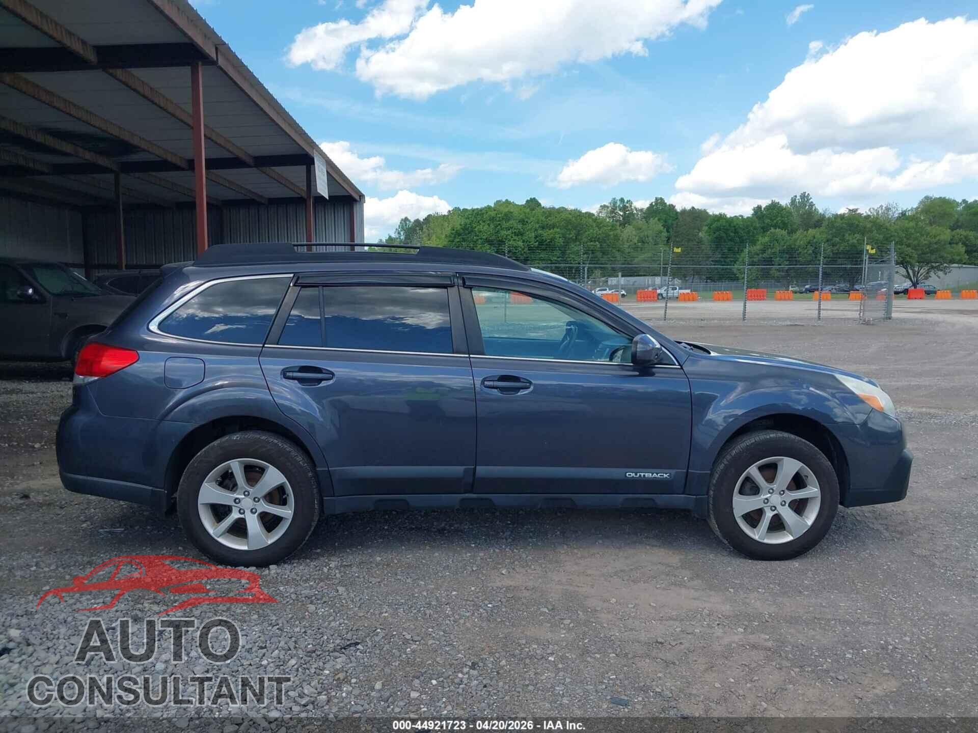 SUBARU OUTBACK 2014 - 4S4BRBDC5E3293264