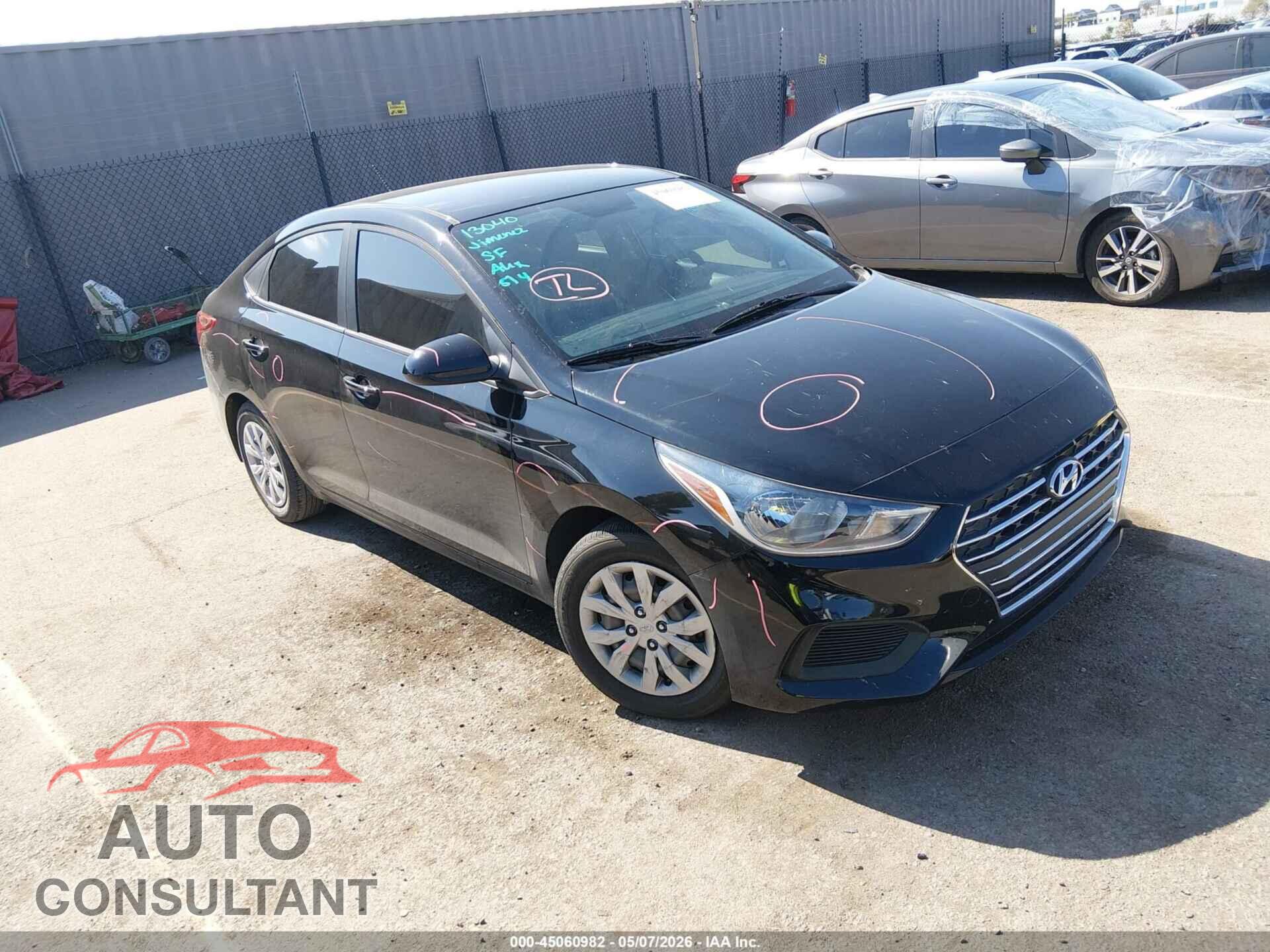 HYUNDAI ACCENT 2022 - 3KPC24A65NE164053