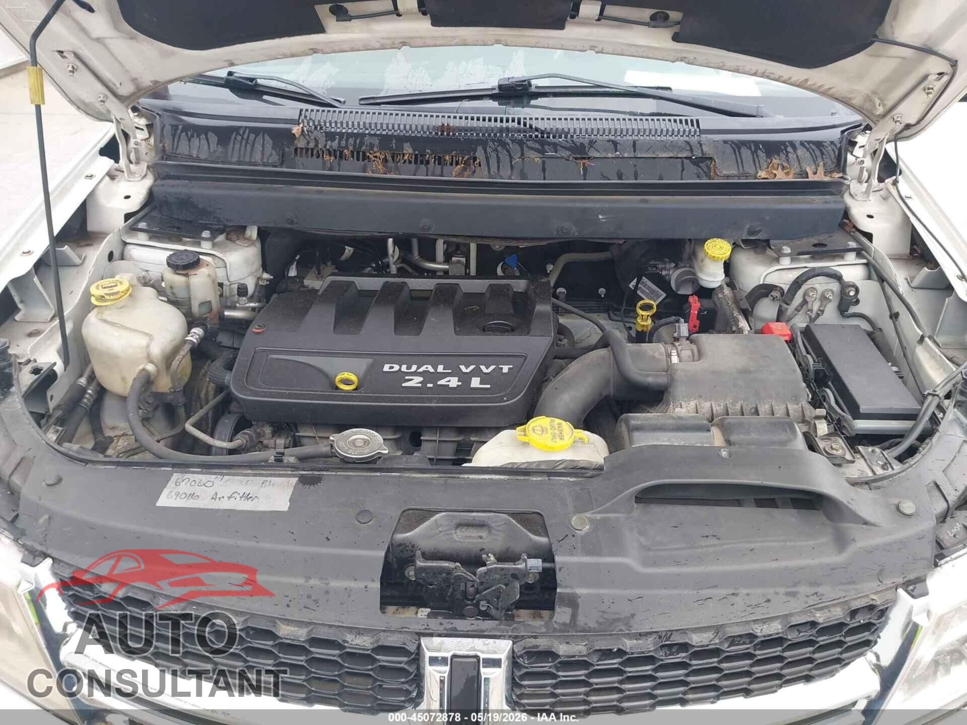 DODGE JOURNEY 2012 - 3C4PDCAB6CT367139