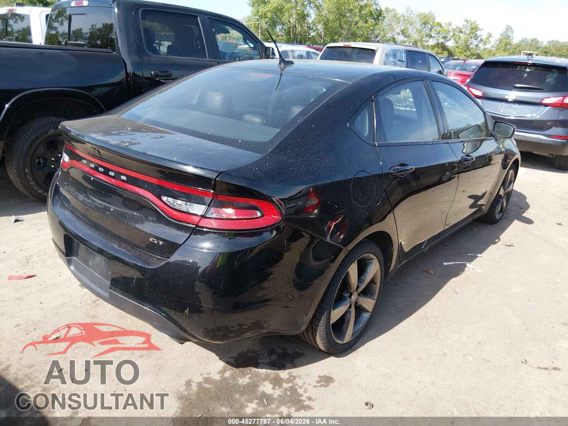 DODGE DART 2014 - 1C3CDFEB3ED866651
