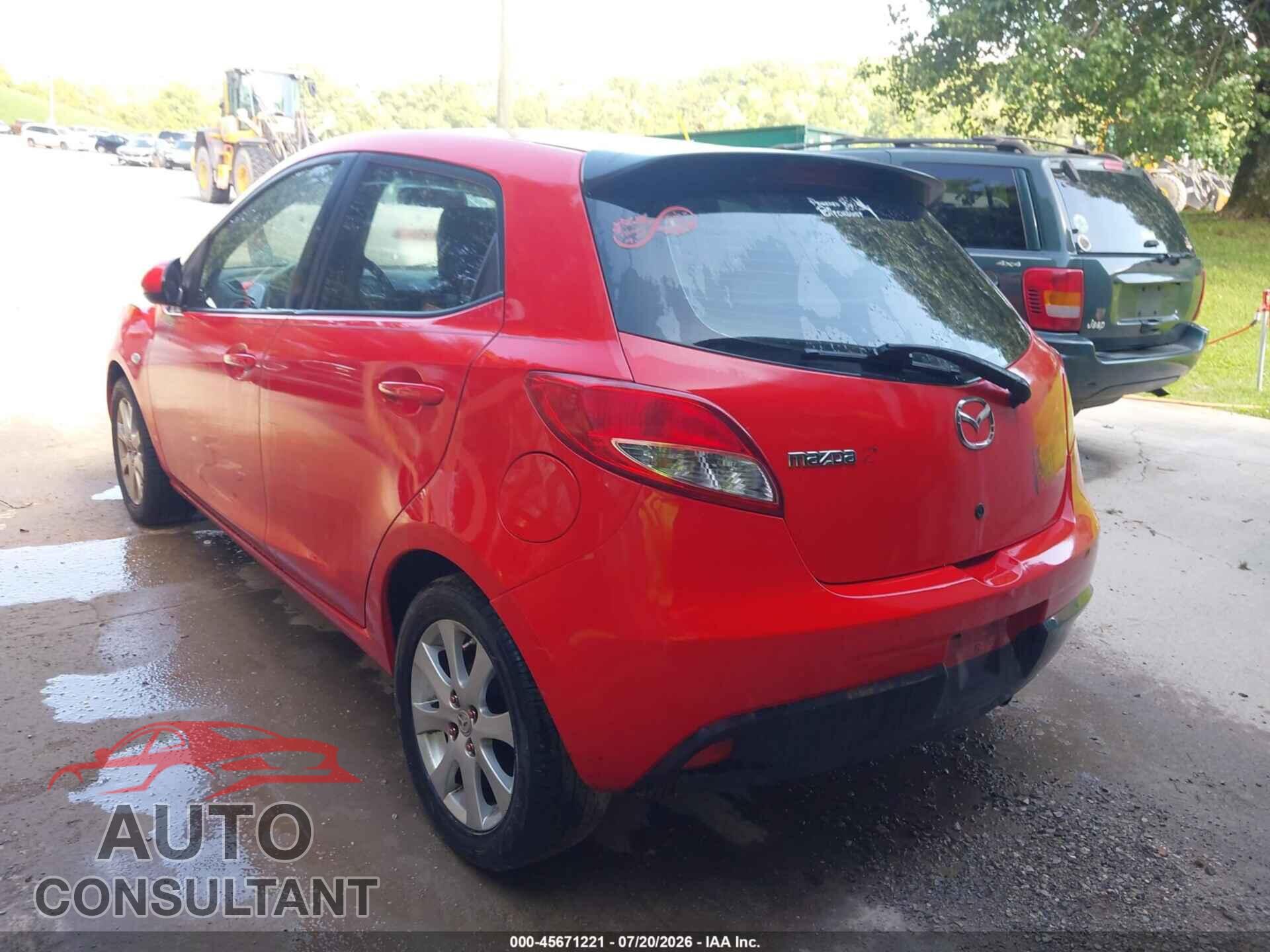 MAZDA MAZDA2 2011 - JM1DE1HY0B0114036
