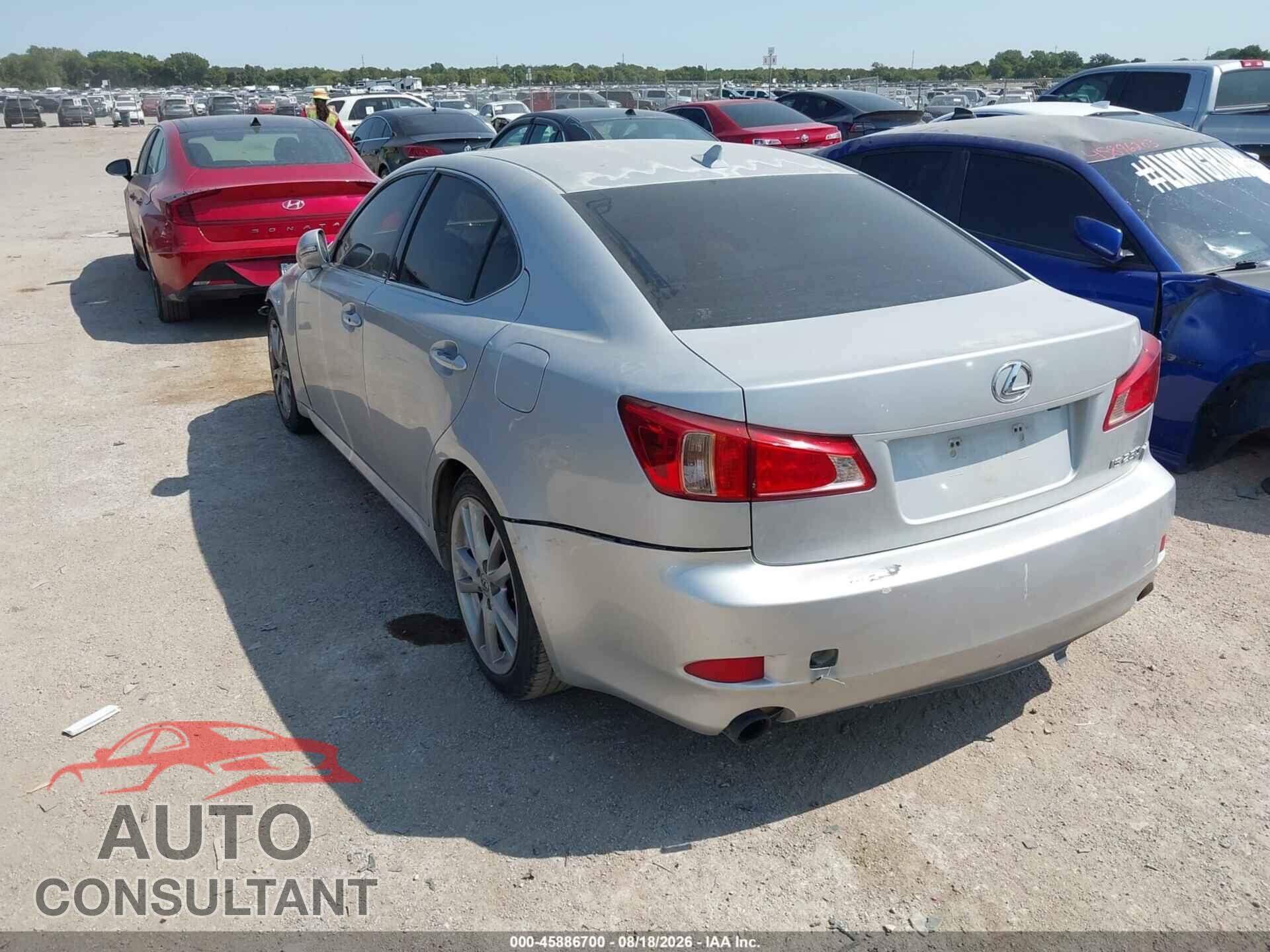 LEXUS IS 250 2012 - JTHBF5C27C5164739