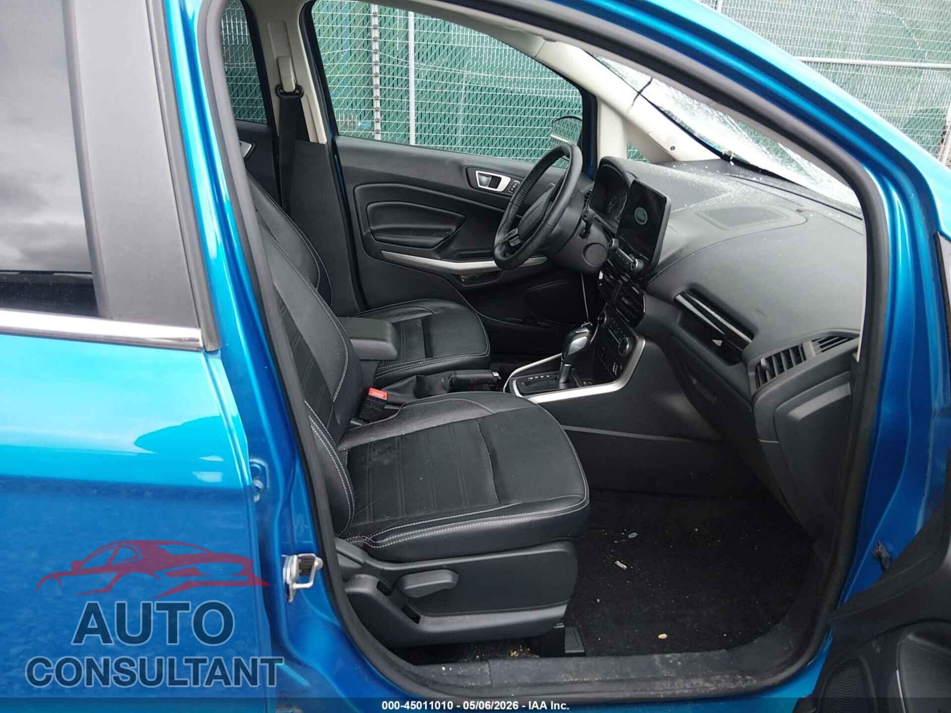 FORD ECOSPORT 2019 - MAJ6S3KL2KC310283