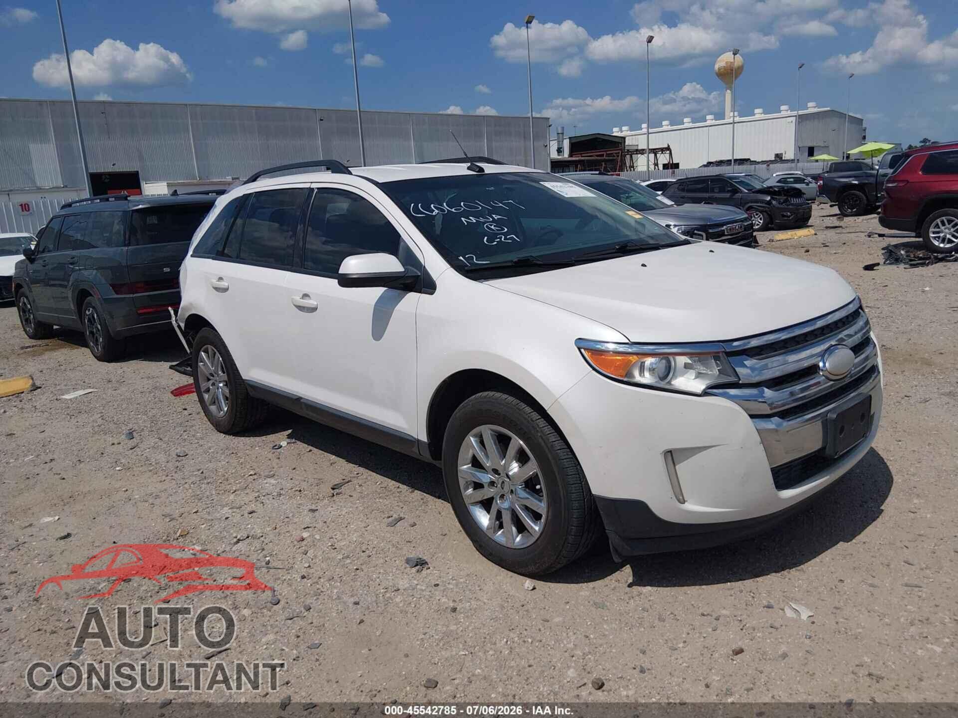 FORD EDGE 2012 - 2FMDK3JC3CBA80589