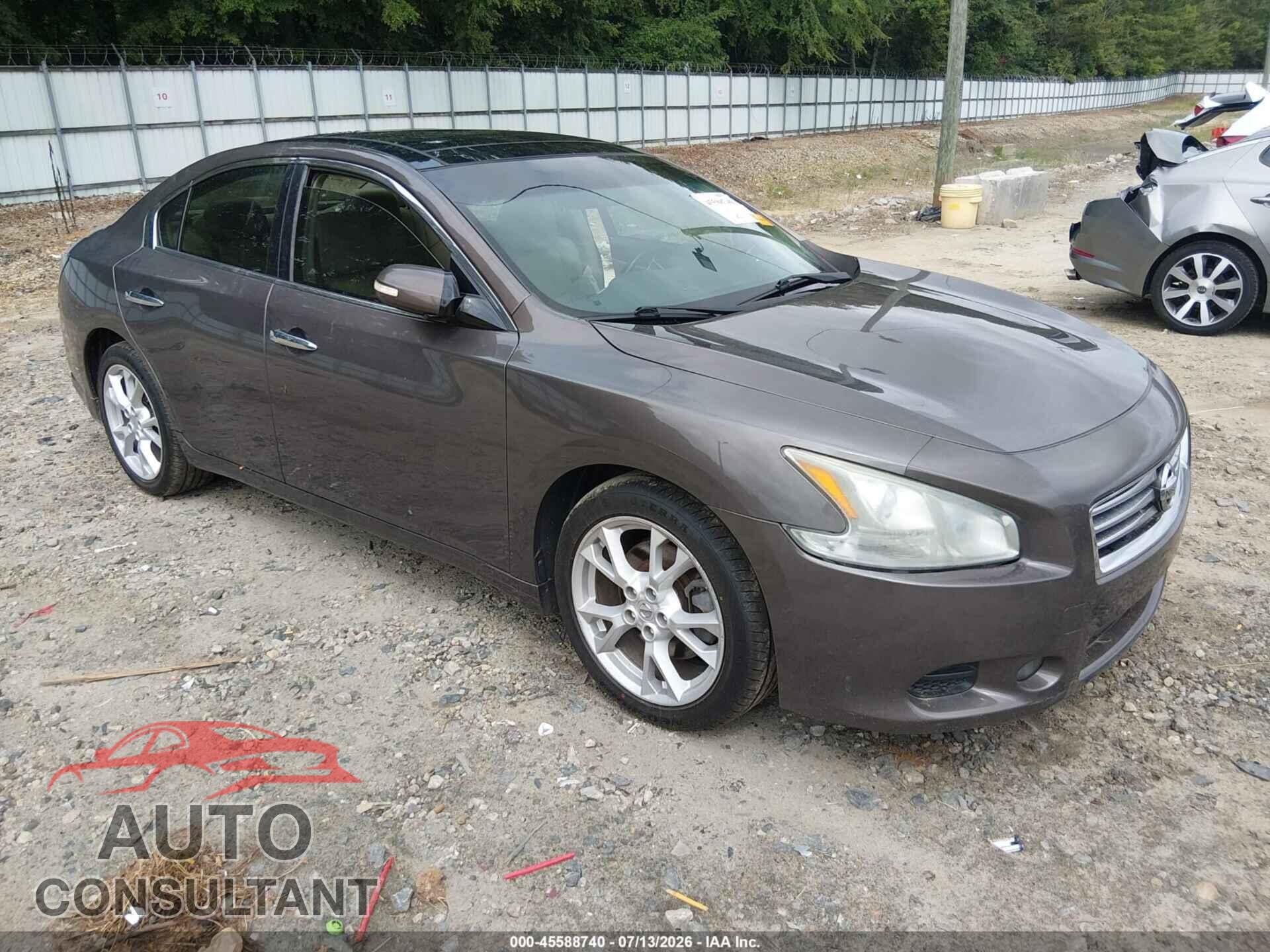 NISSAN MAXIMA 2013 - 1N4AA5AP8DC814191