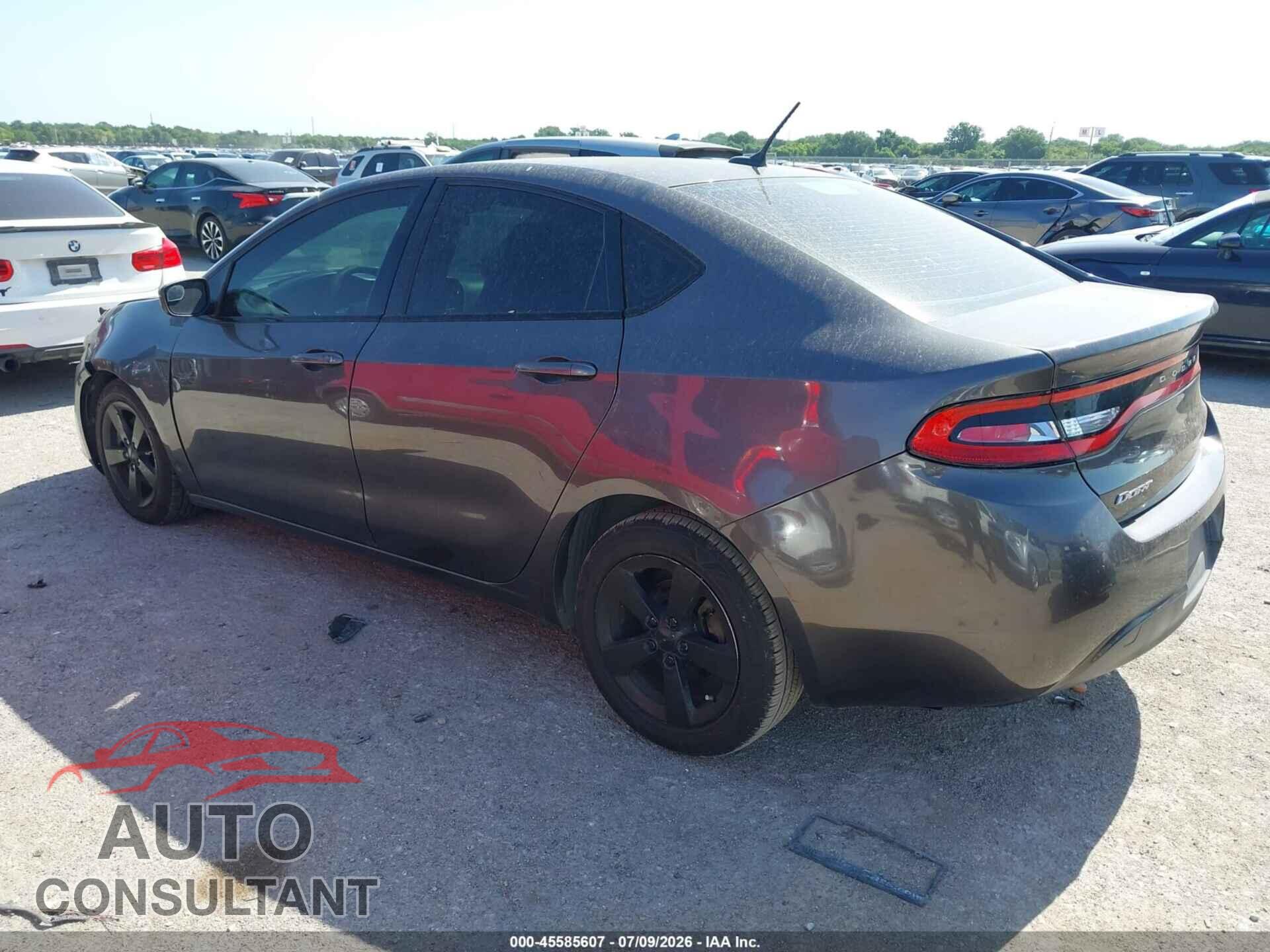 DODGE DART 2015 - 1C3CDFBB6FD140403