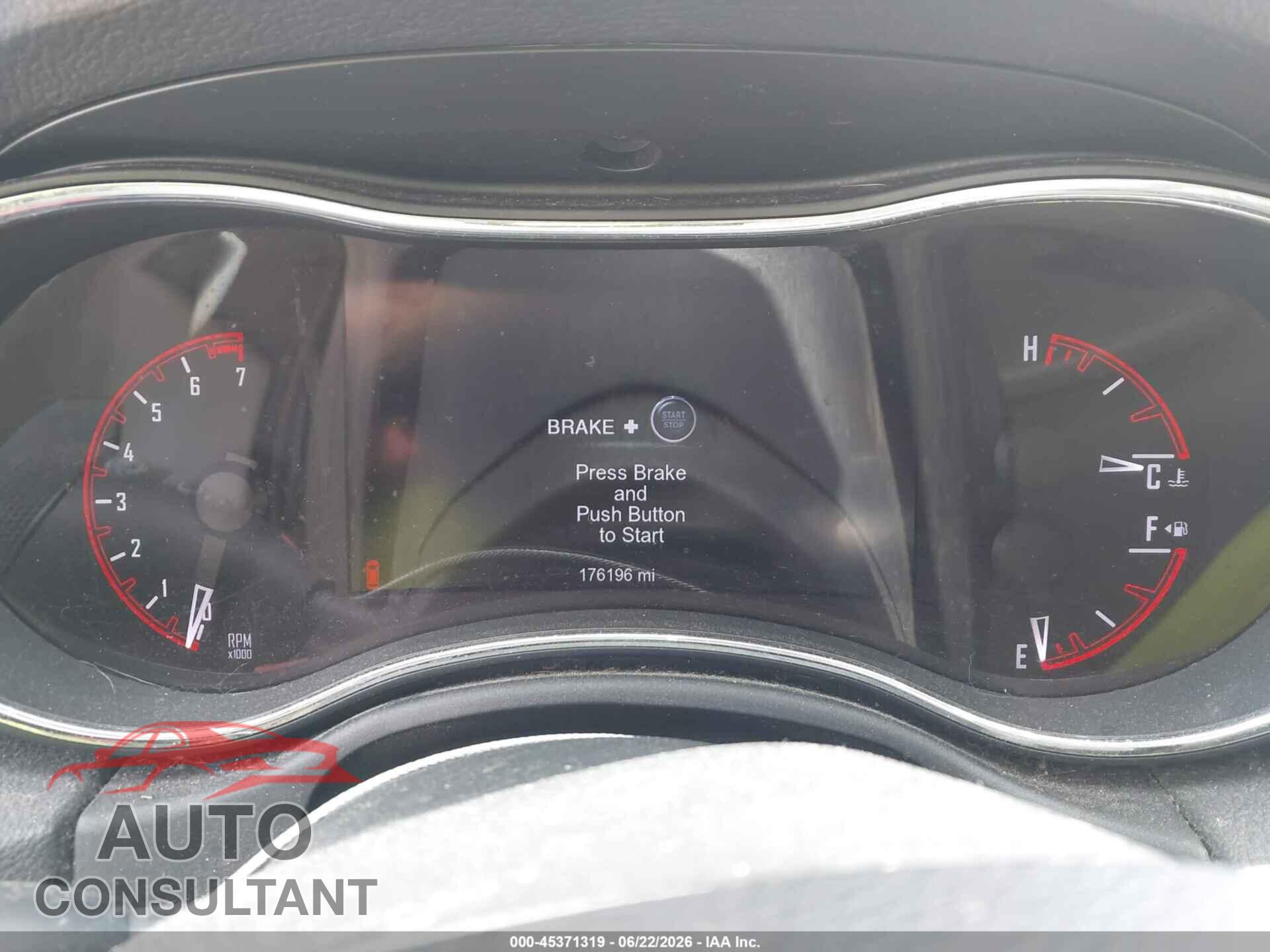 DODGE DURANGO 2014 - 1C4RDJDG4EC973395