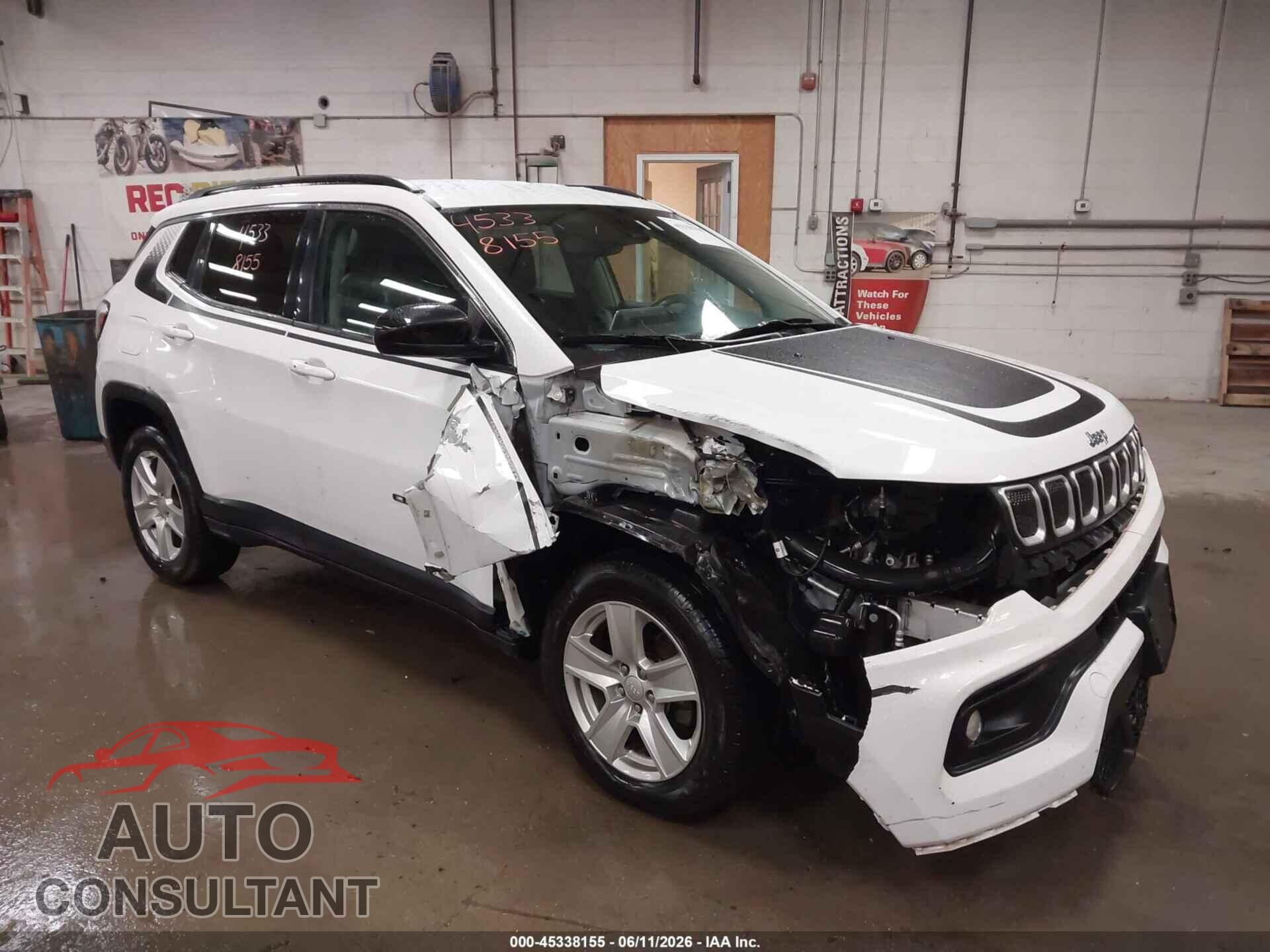 JEEP COMPASS 2022 - 3C4NJDBB6NT110621