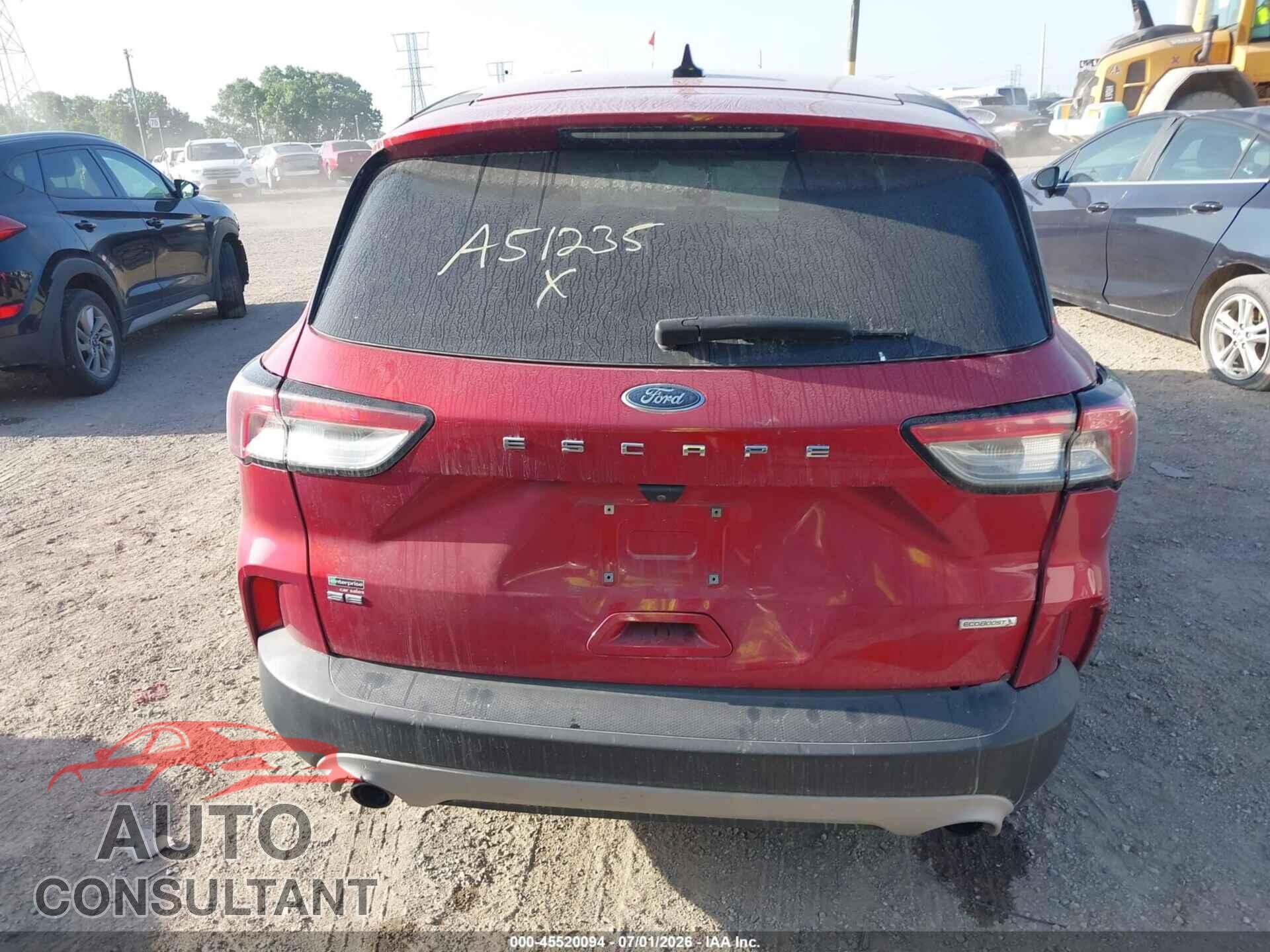 FORD ESCAPE 2020 - 1FMCU0G6XLUA51235