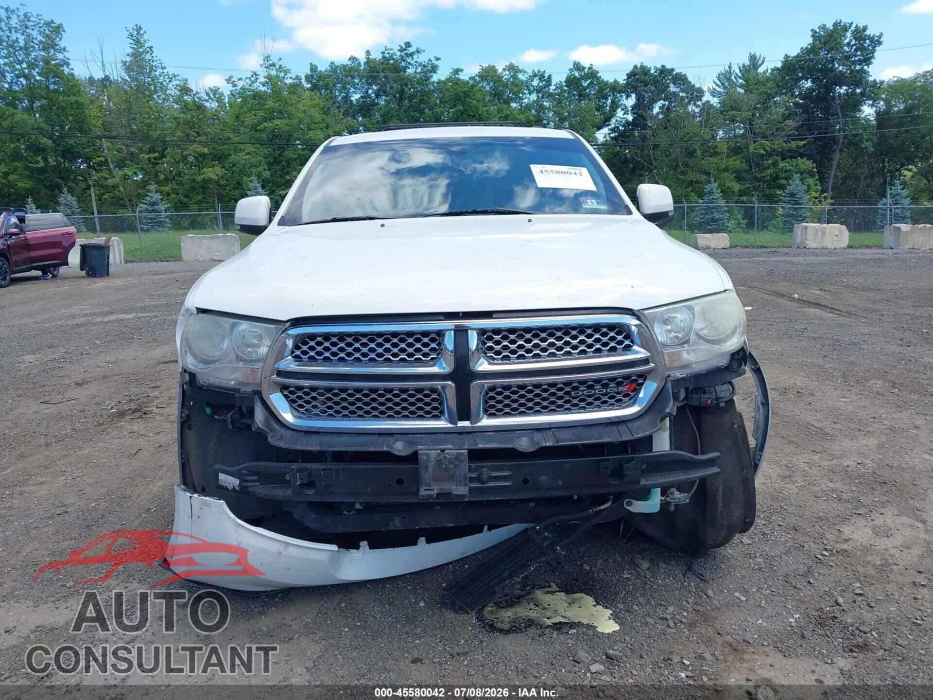 DODGE DURANGO 2012 - 1C4SDJDT2CC271748