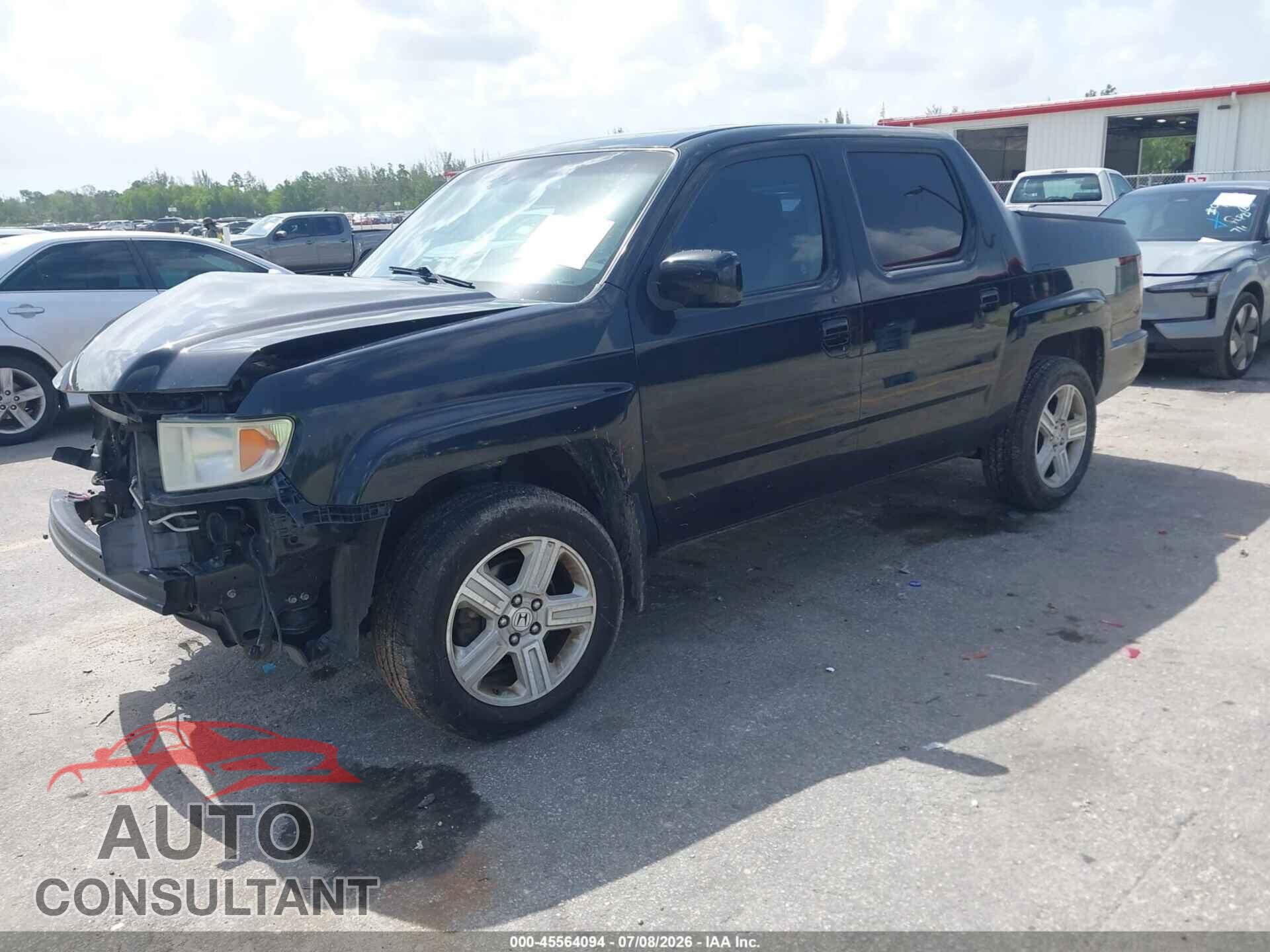 HONDA RIDGELINE 2011 - 5FPYK1F55BB010833