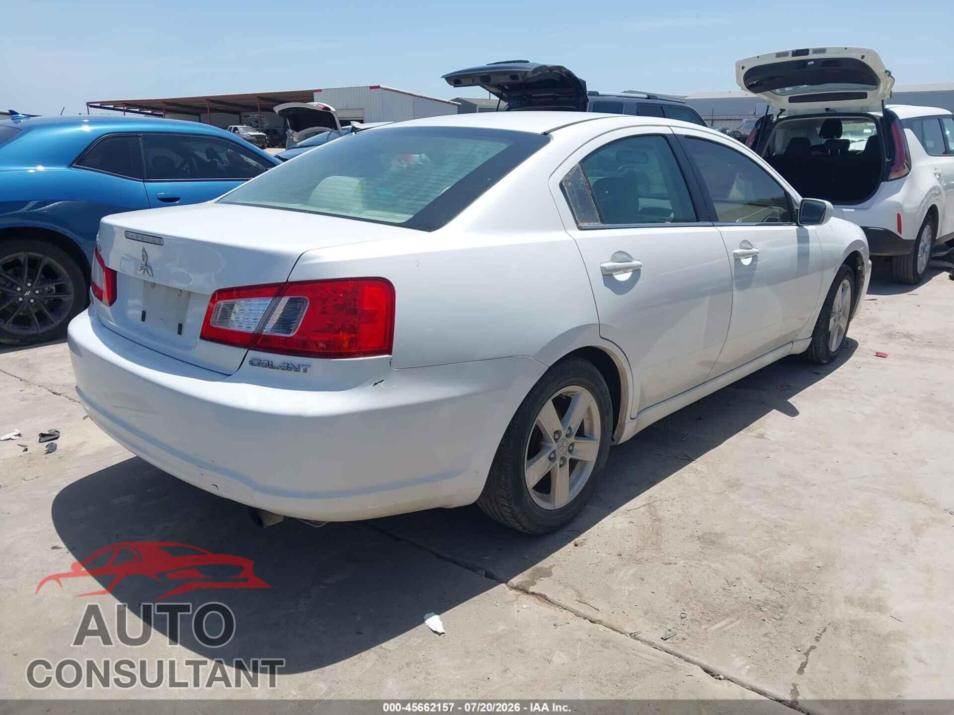 MITSUBISHI GALANT 2012 - 4A32B3FF2CE009478