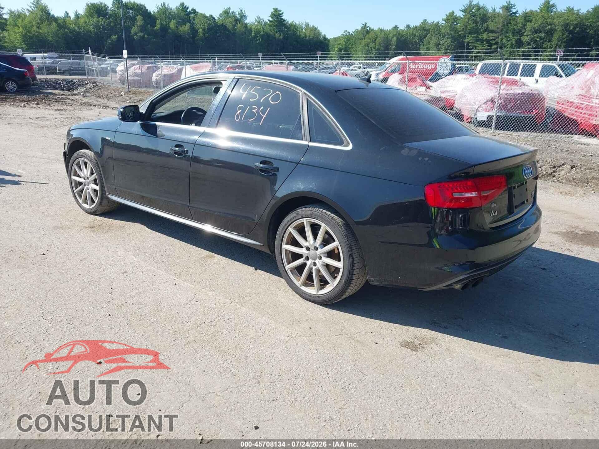 AUDI A4 2016 - WAUDFAFL7GN006802