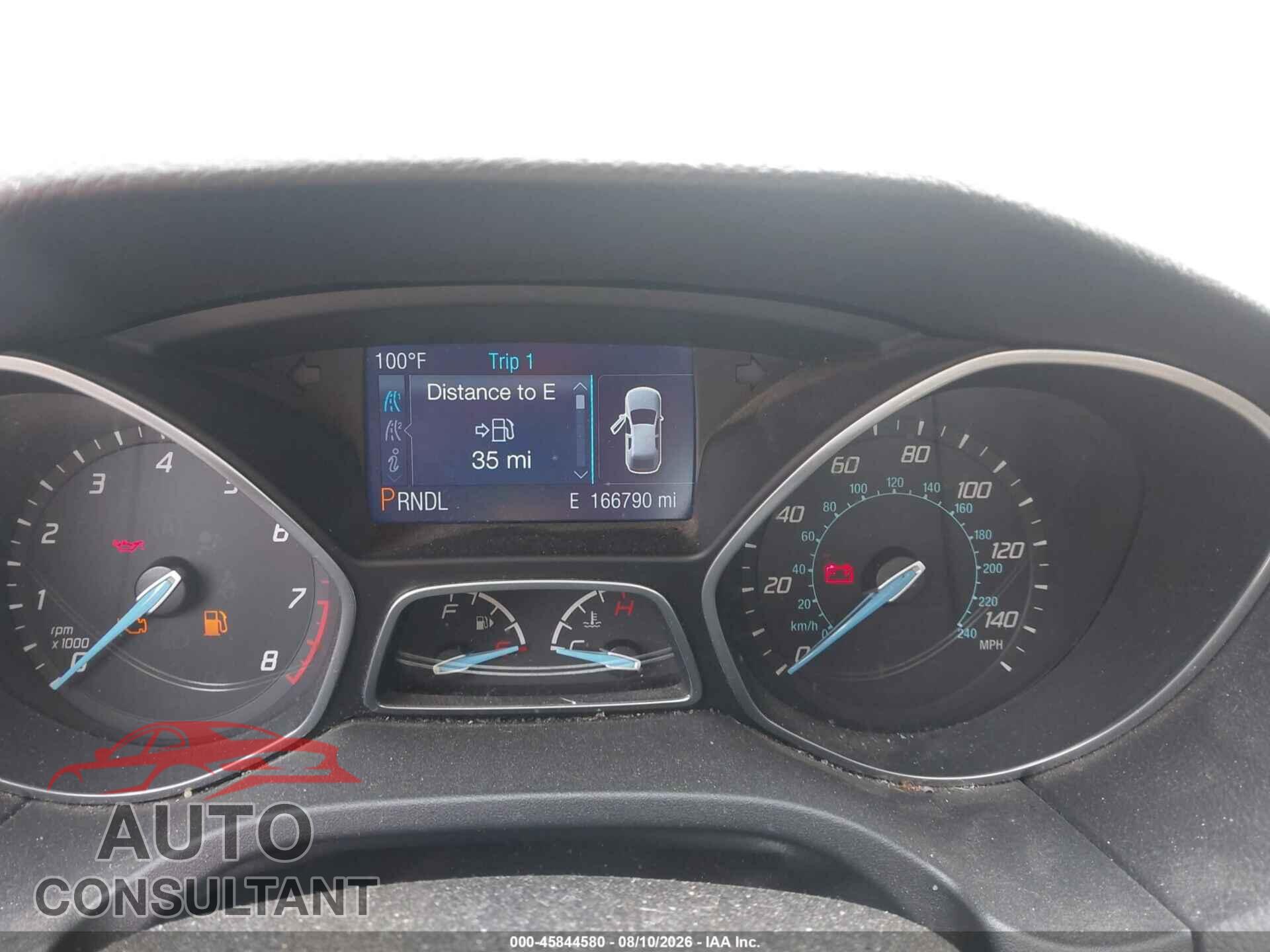 FORD FOCUS 2014 - 1FADP3F22EL163395