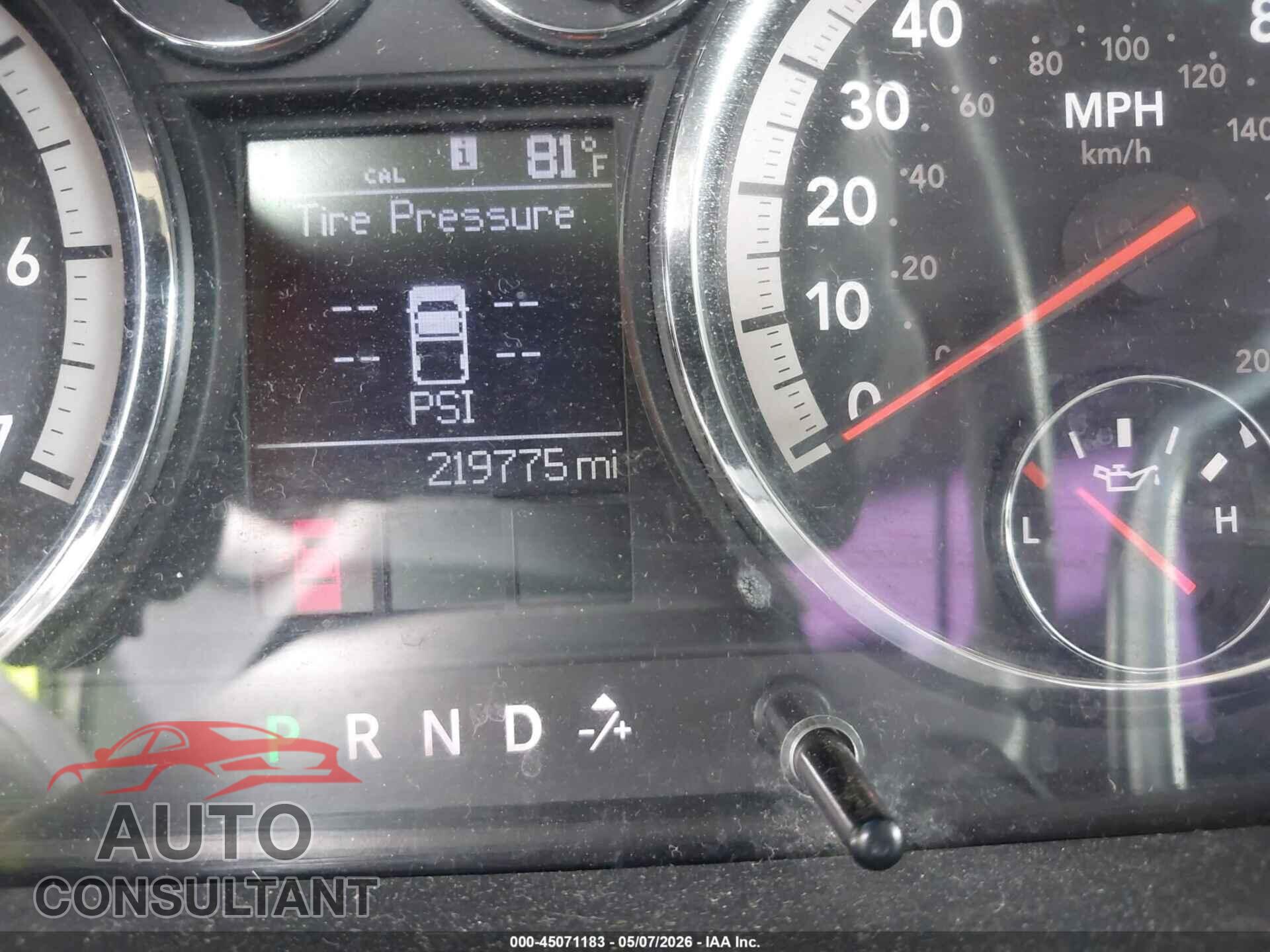 DODGE RAM 1500 2010 - 1D7RB1CT2AS108385
