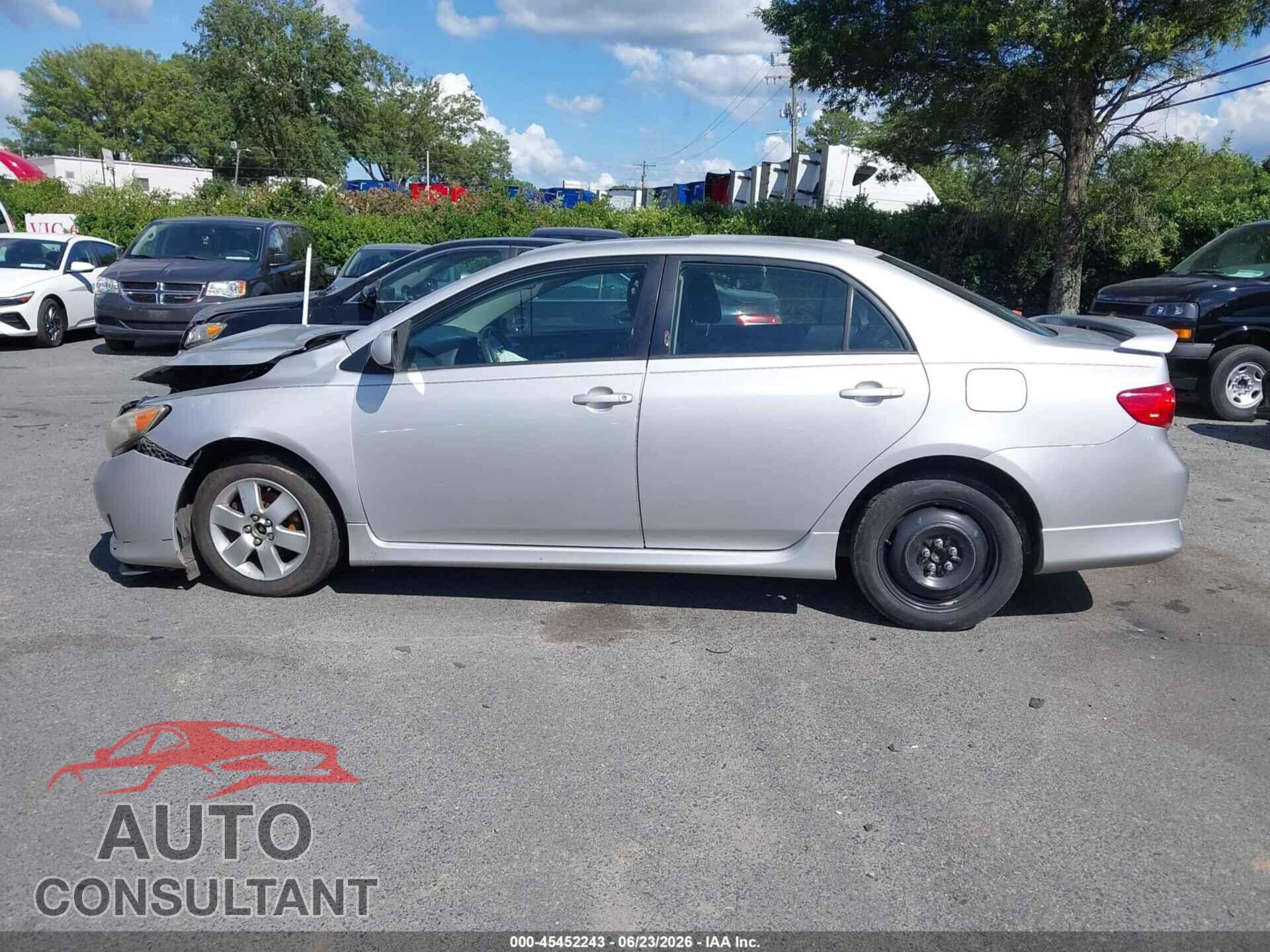 TOYOTA COROLLA 2010 - 2T1BU4EE3AC471012