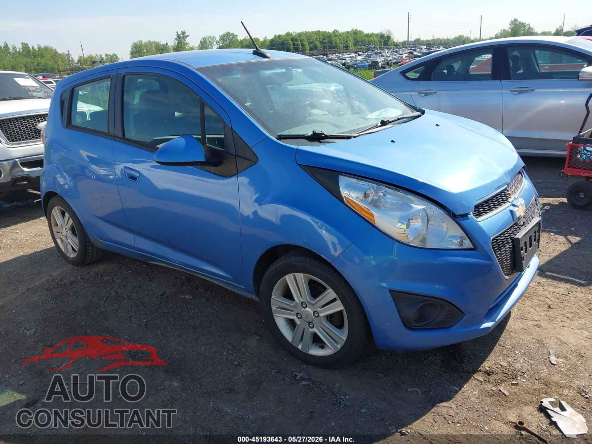 CHEVROLET SPARK 2014 - KL8CA6S95EC419680