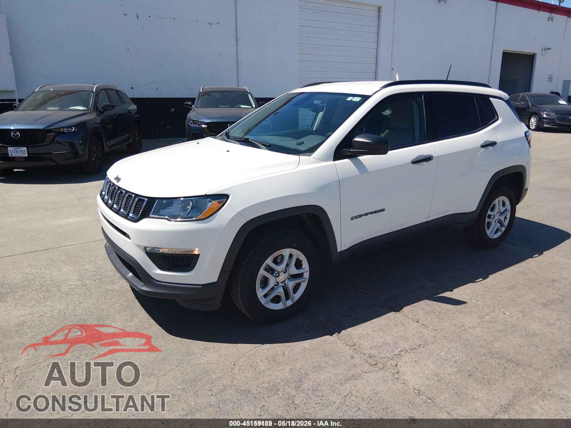 JEEP COMPASS 2018 - 3C4NJDAB3JT464883