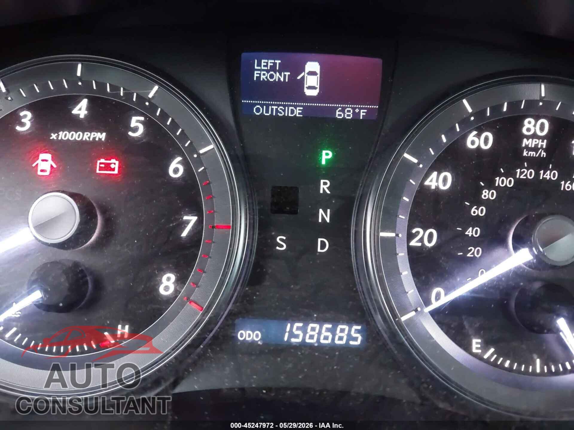 LEXUS ES 350 2010 - JTHBK1EG3A2370717