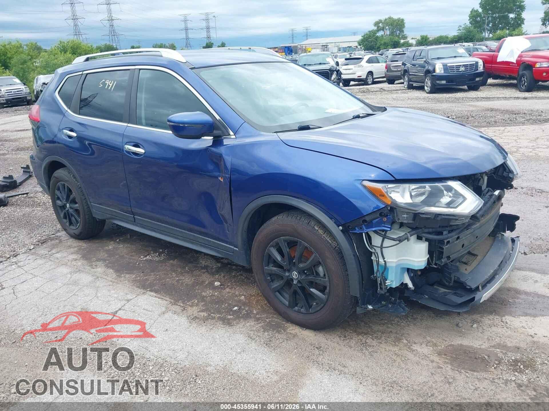 NISSAN ROGUE 2017 - KNMAT2MV7HP553504