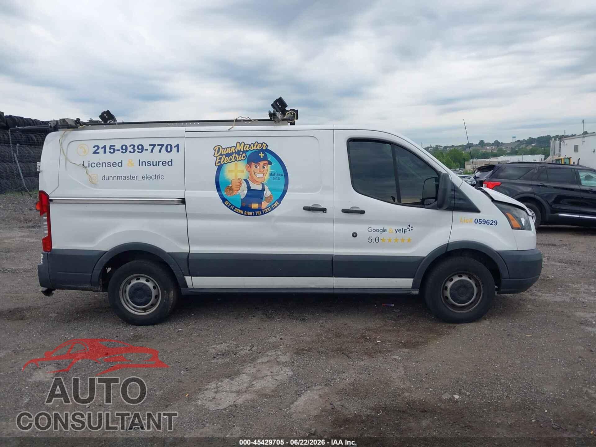 FORD TRANSIT-150 2017 - 1FTYE1YM2HKA33759