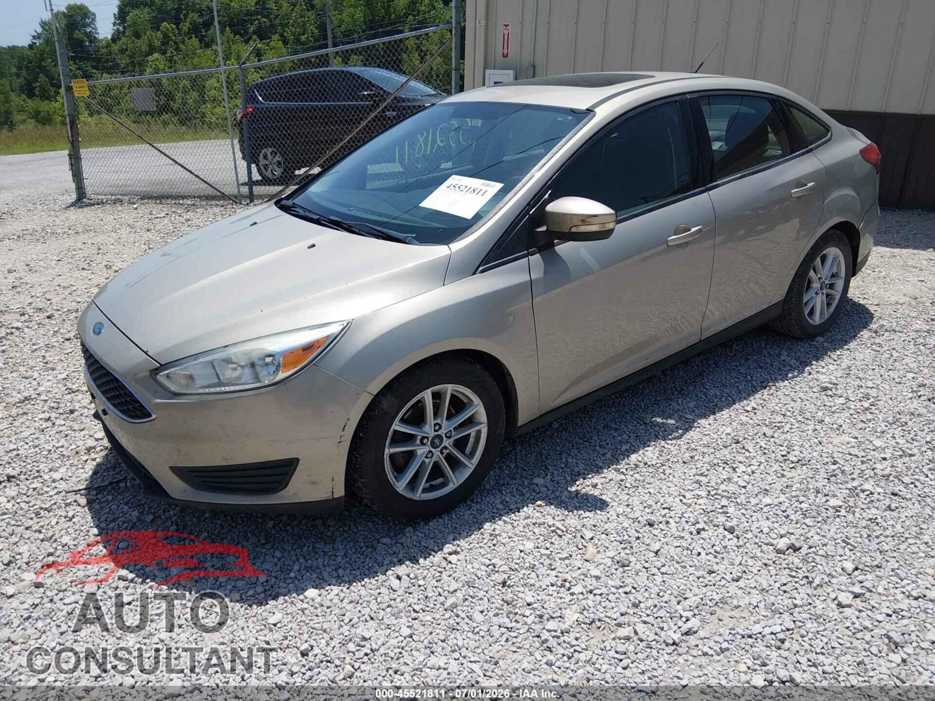FORD FOCUS 2015 - 1FADP3F22FL307772