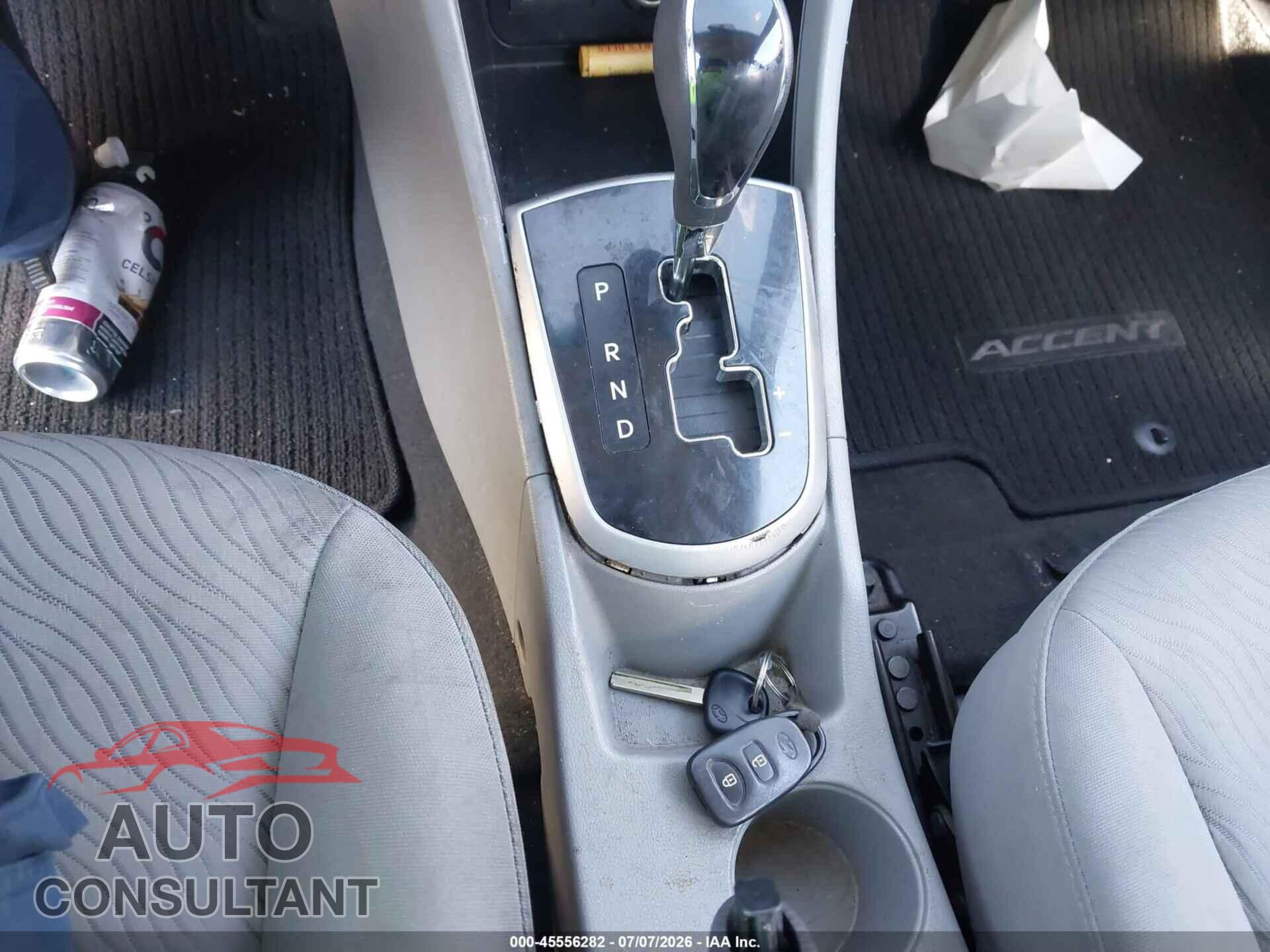 HYUNDAI ACCENT 2013 - KMHCU4AE0DU354937