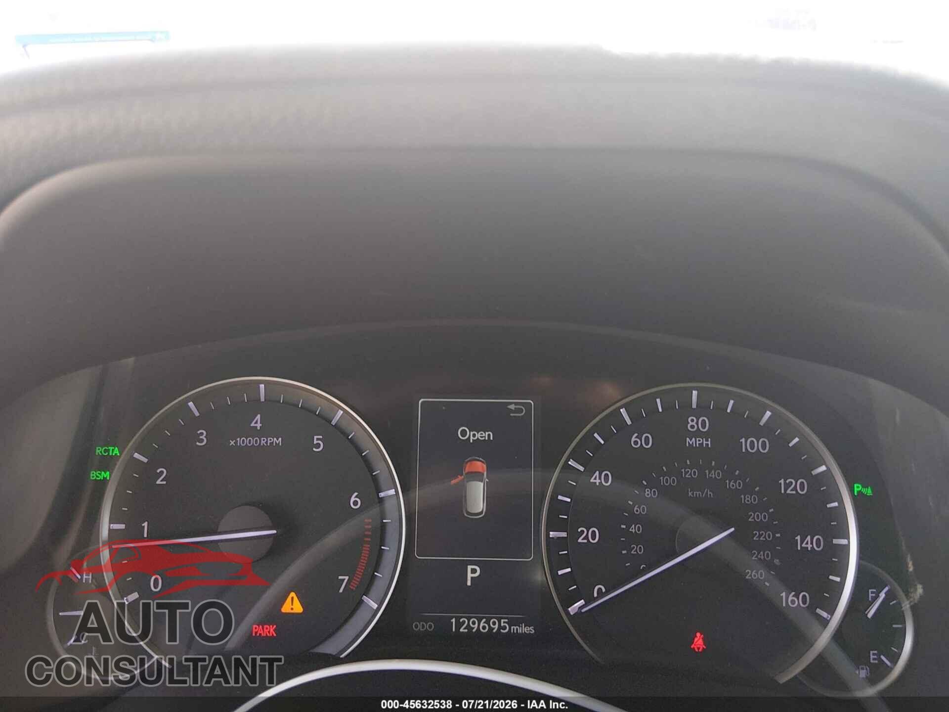 LEXUS RX 350 2019 - 2T2ZZMCA4KC150836