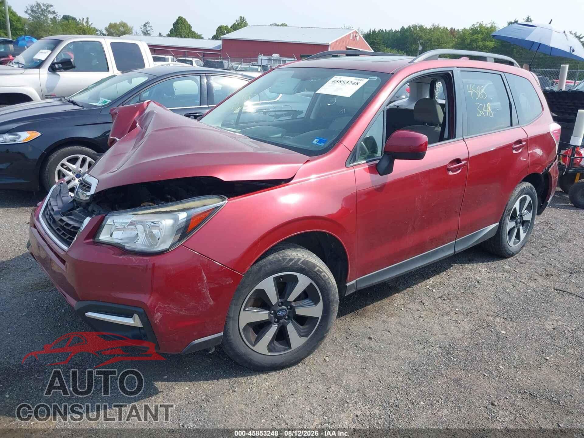SUBARU FORESTER 2017 - JF2SJAEC9HH415184