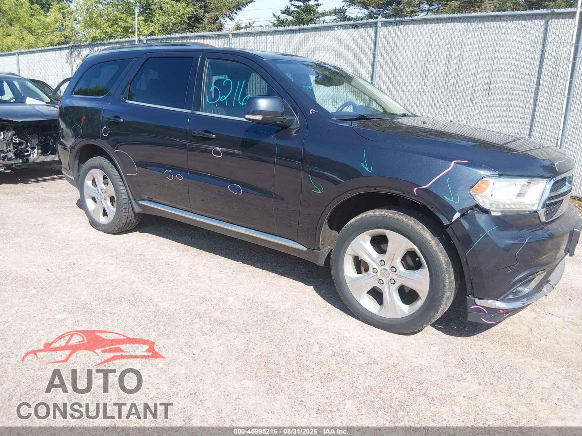 DODGE DURANGO 2015 - 1C4RDJDG5FC128458
