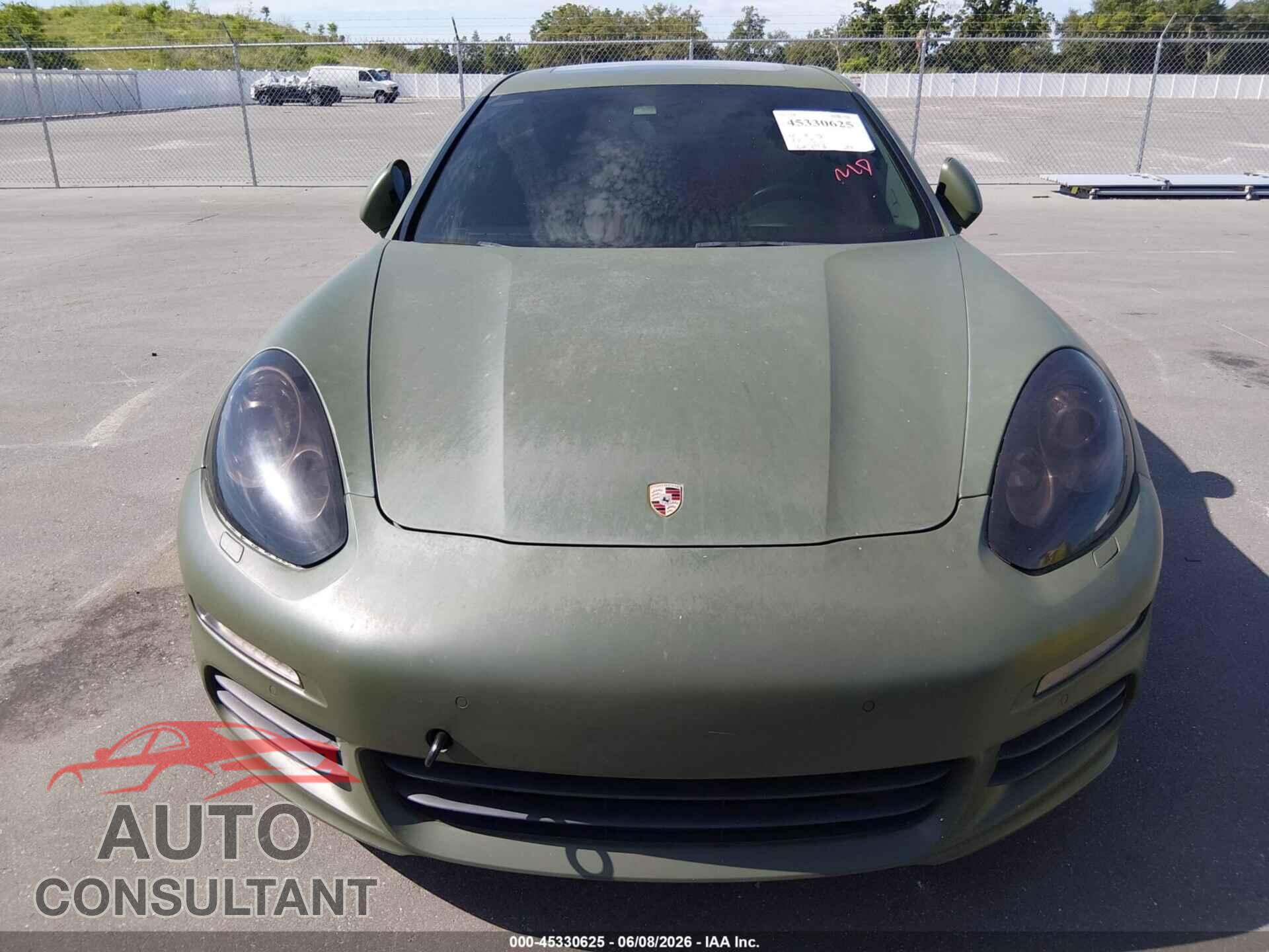 PORSCHE PANAMERA 2015 - WP0AA2A71FL001495