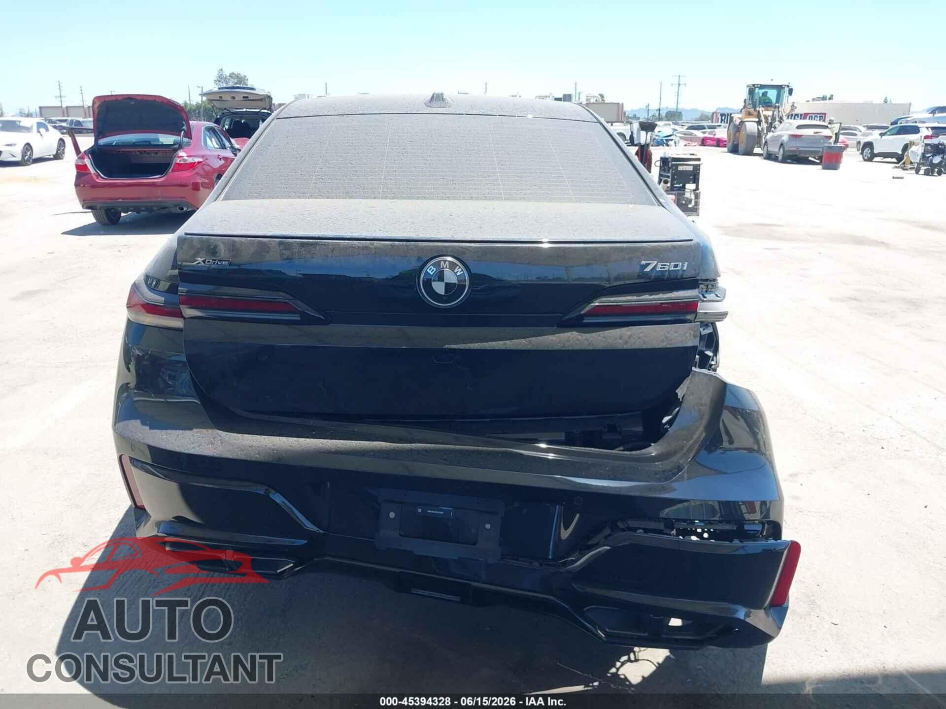 BMW 760I 2025 - WBA33EJ03SCU72563