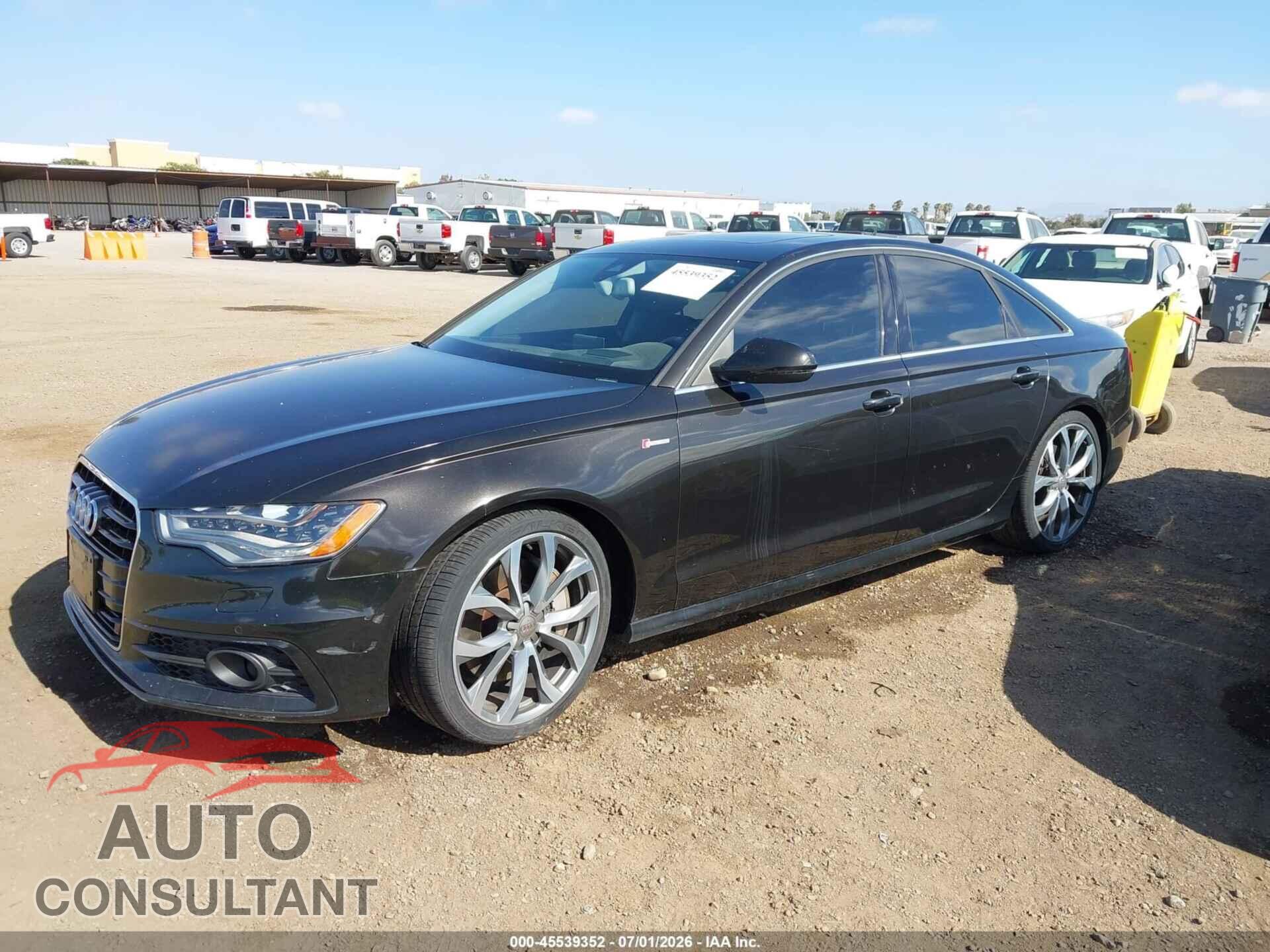 AUDI A6 2013 - WAUJGAFC2DN125191