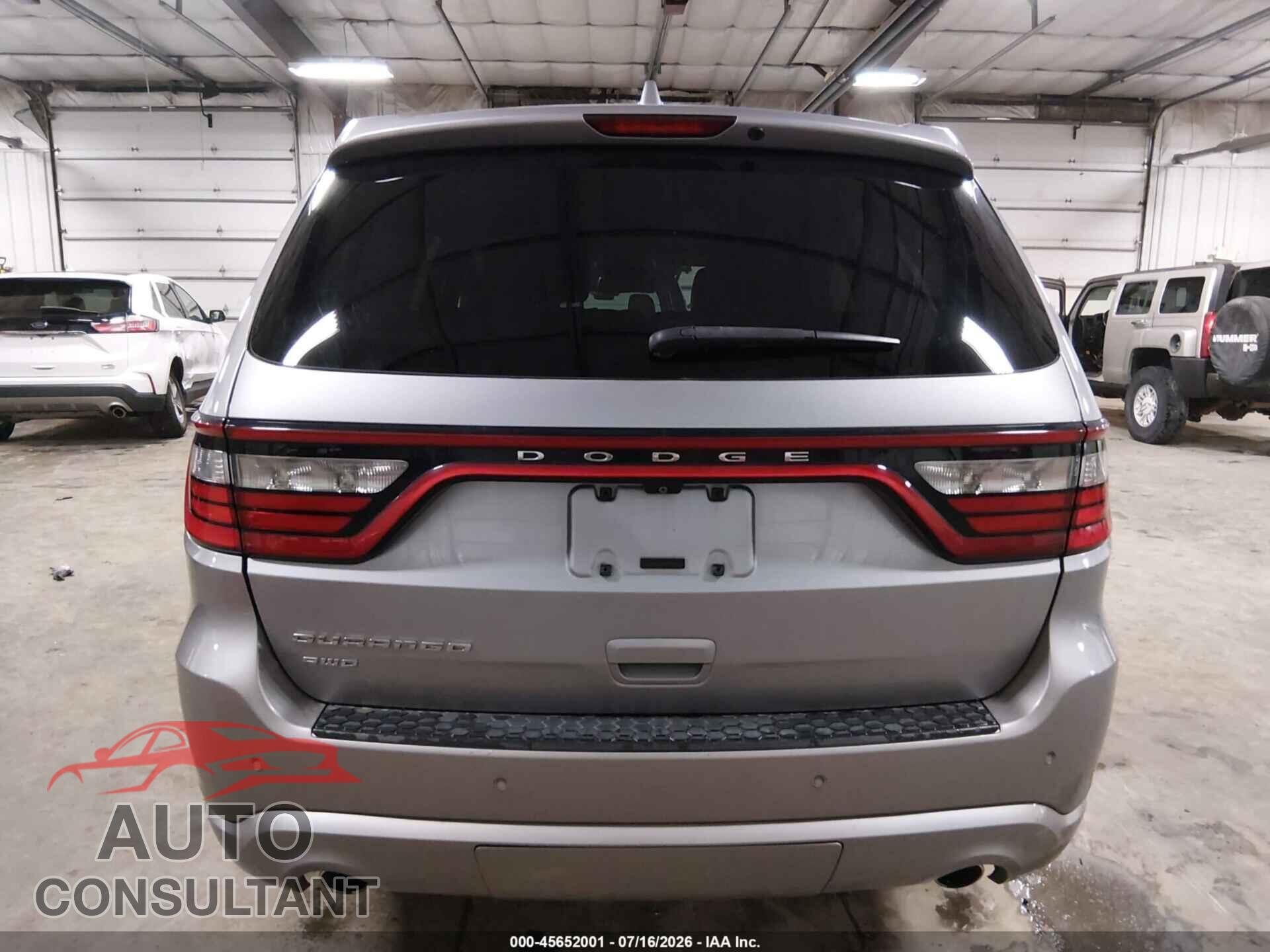 DODGE DURANGO 2015 - 1C4RDJAG5FC881167