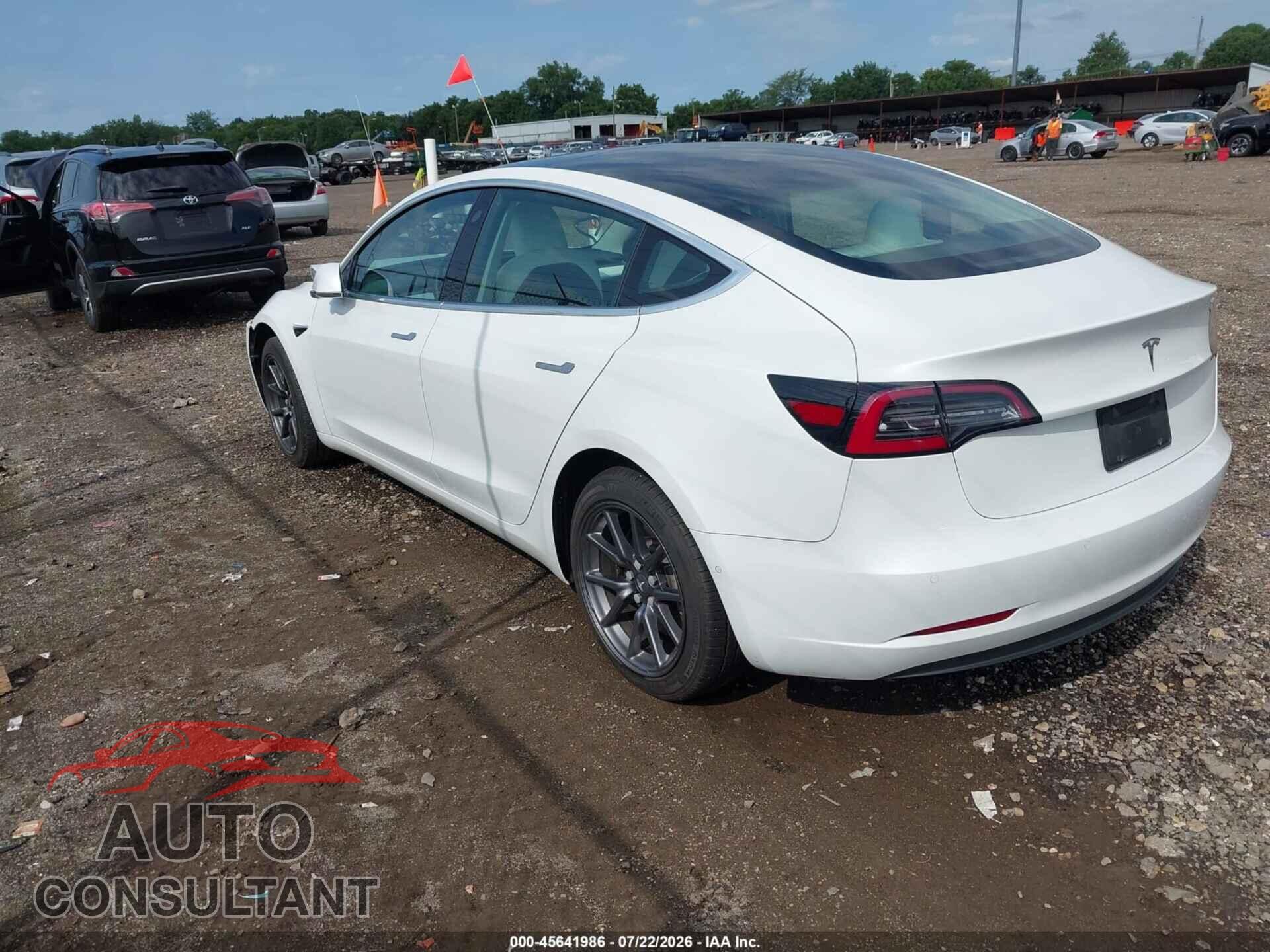 TESLA MODEL 3 2019 - 5YJ3E1EA1KF486618